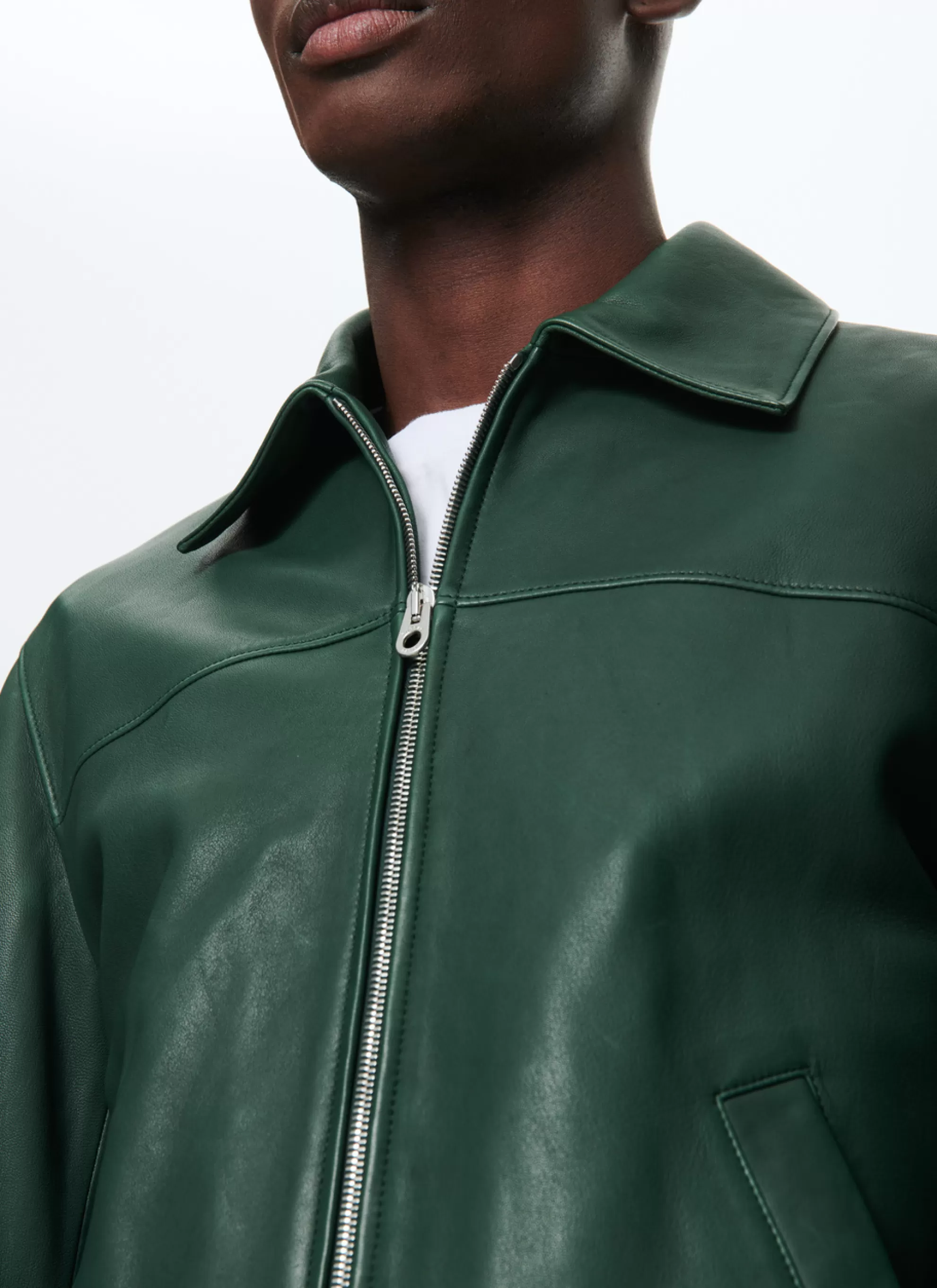 Best Blouson En Cuir D'Agneau Homme Blousons