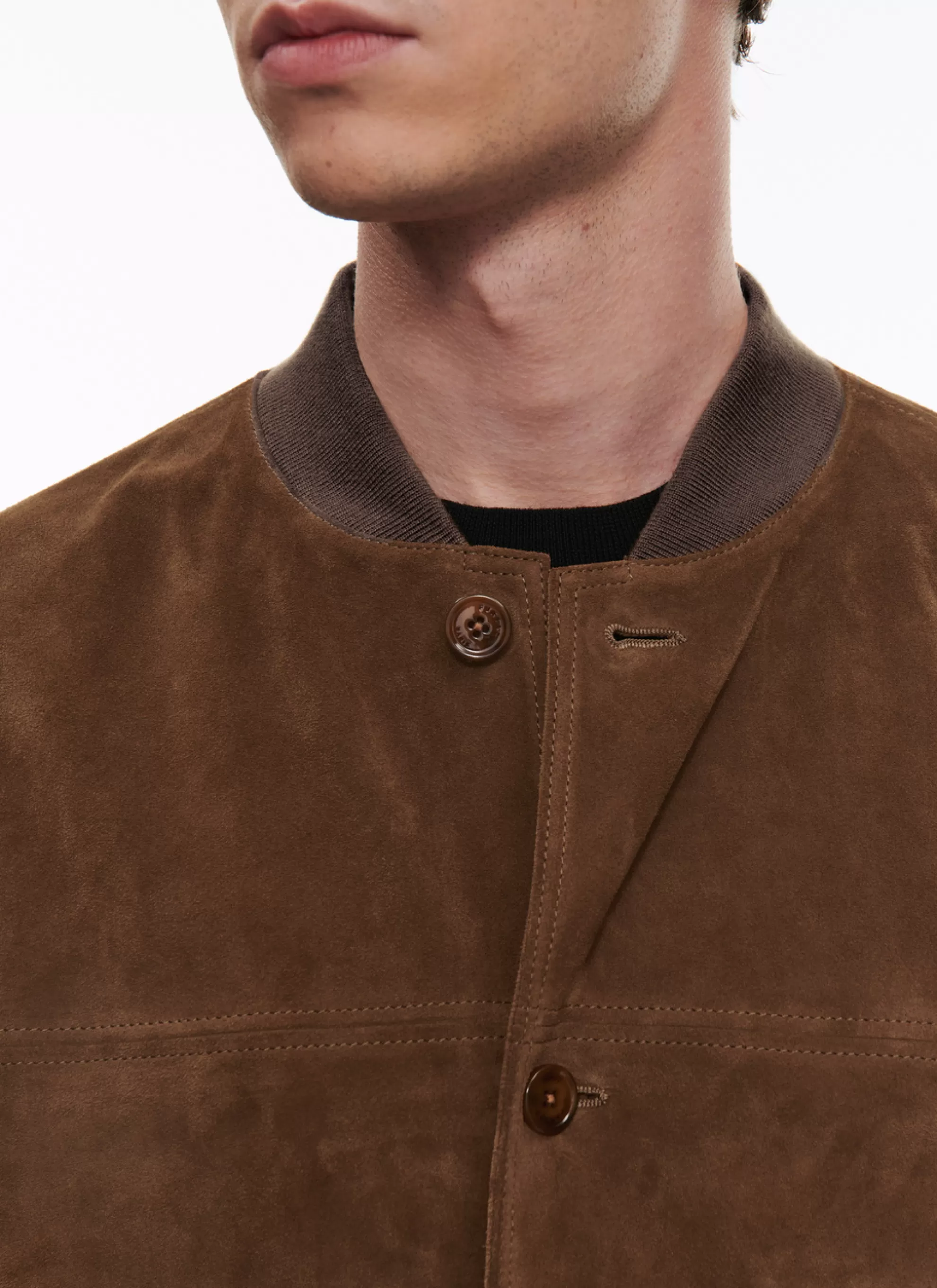 Hot Blouson En Daim Homme Blousons
