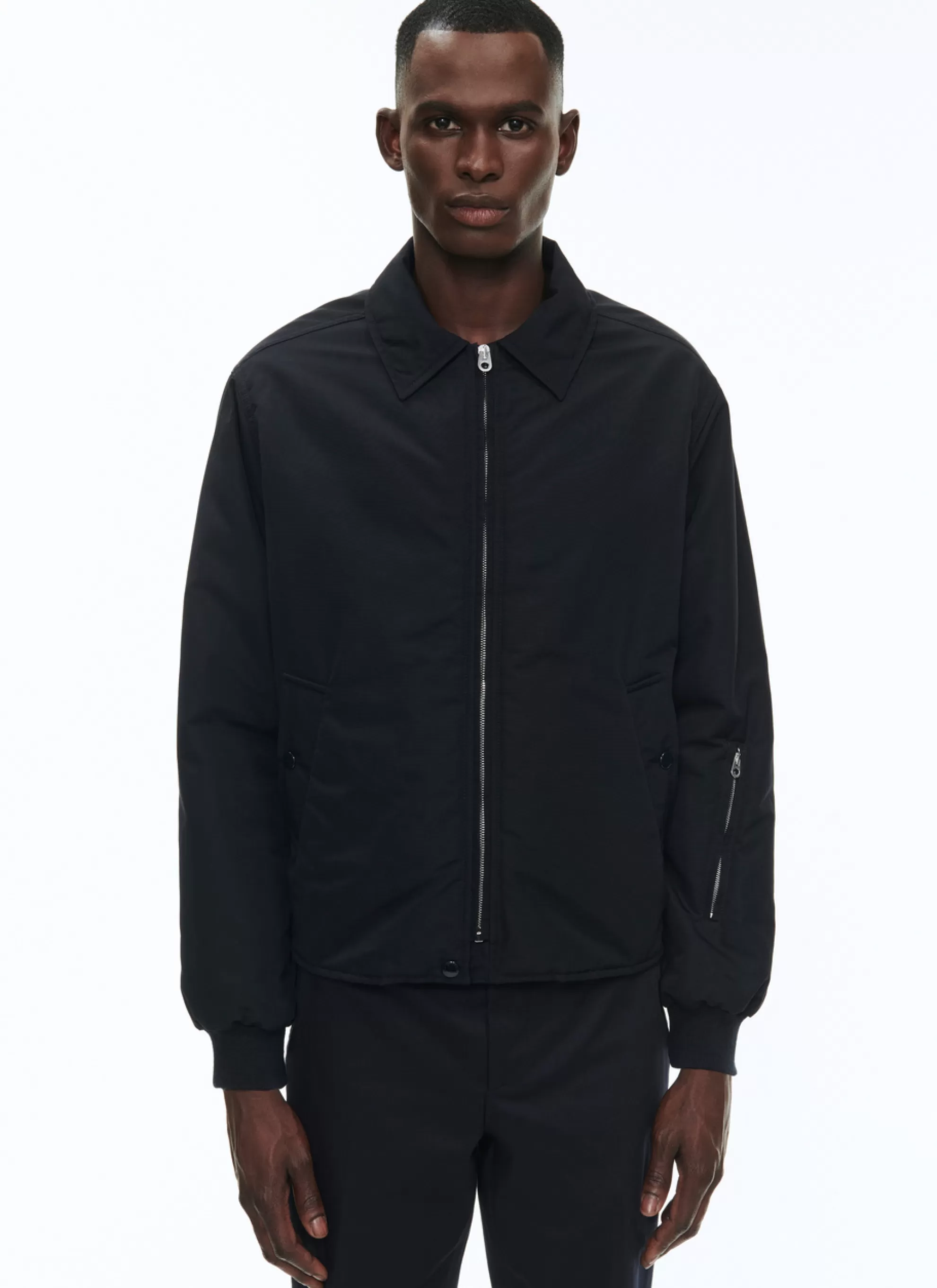 Outlet Blouson En Tissu Ottoman Homme Blousons