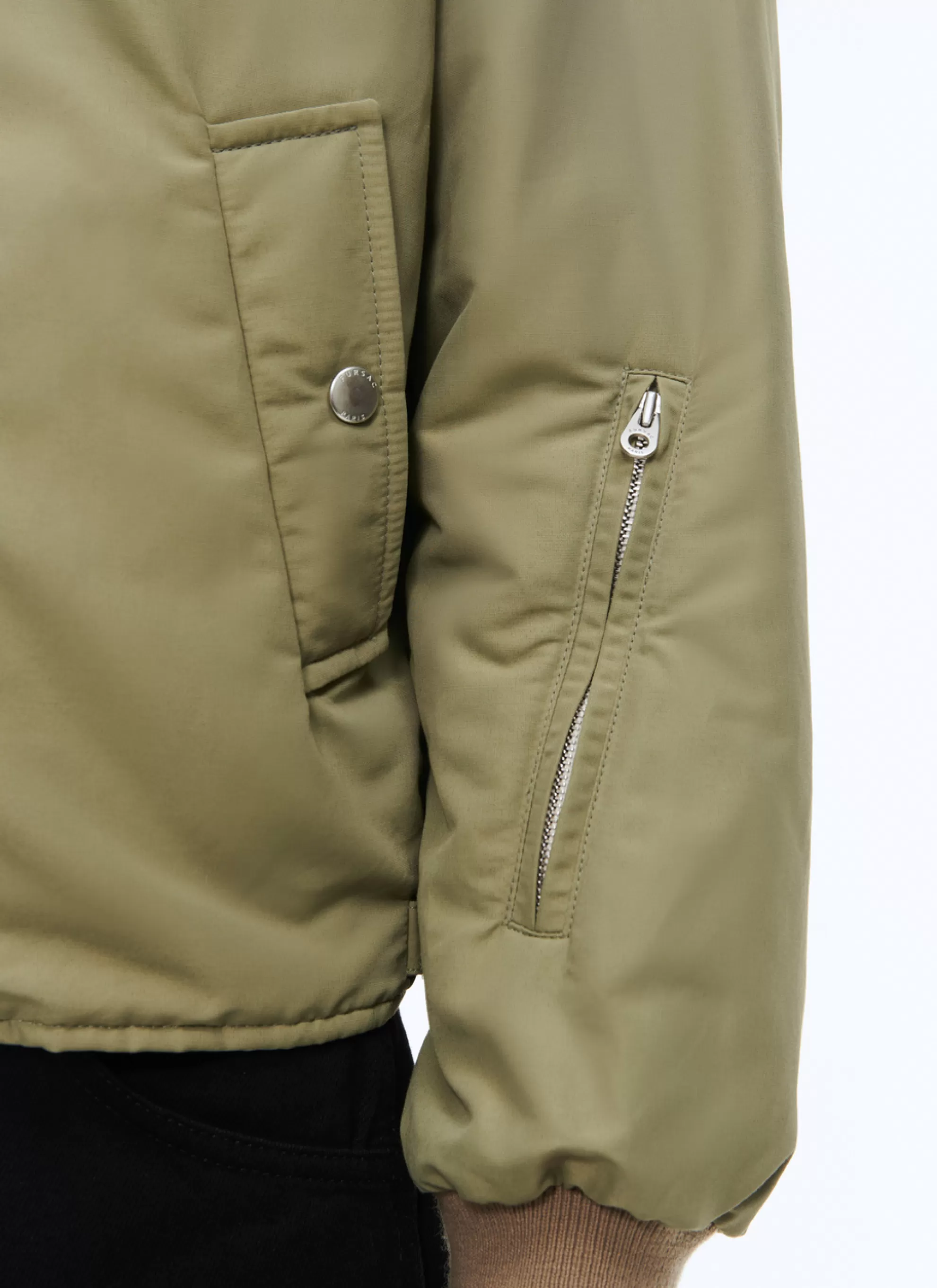 Shop Blouson En Tissu Ottoman Homme Blousons