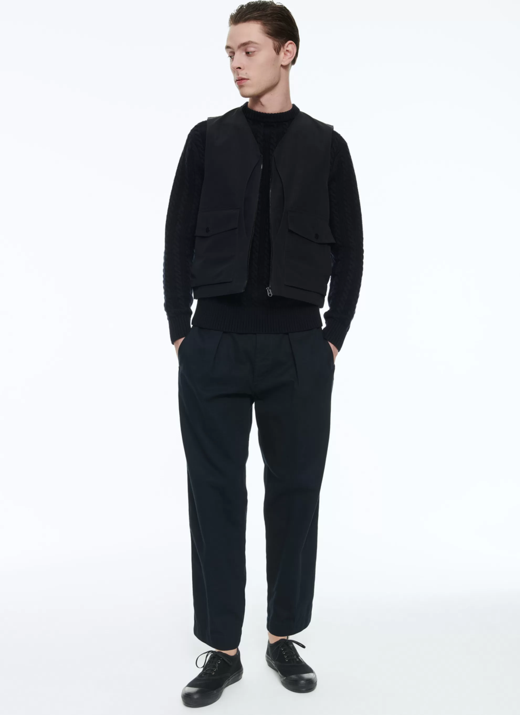 Best Blouson Sans Manches En Tissu Ottoman Homme Blousons