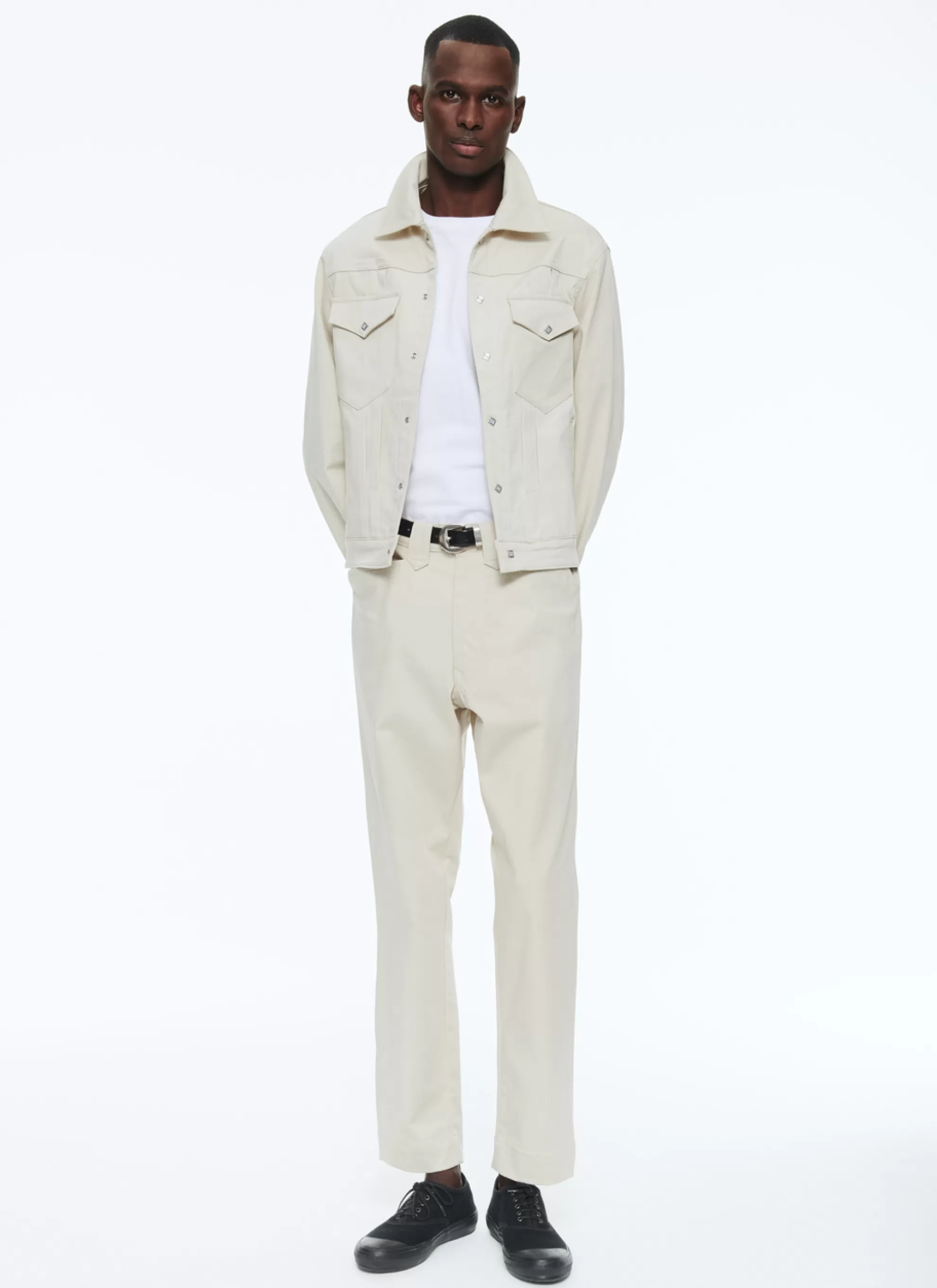 Clearance Blouson Western En Satin De Coton Homme Blousons