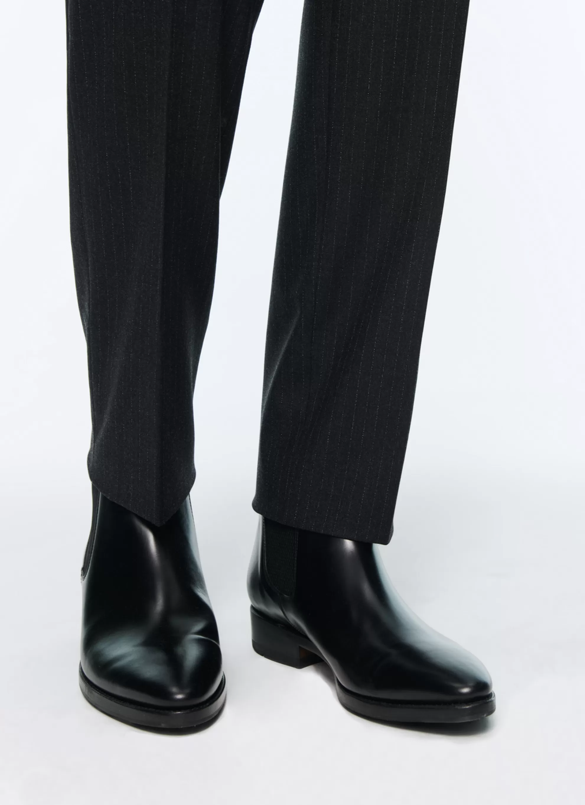 Online Bottines En Cuir Homme Chaussures