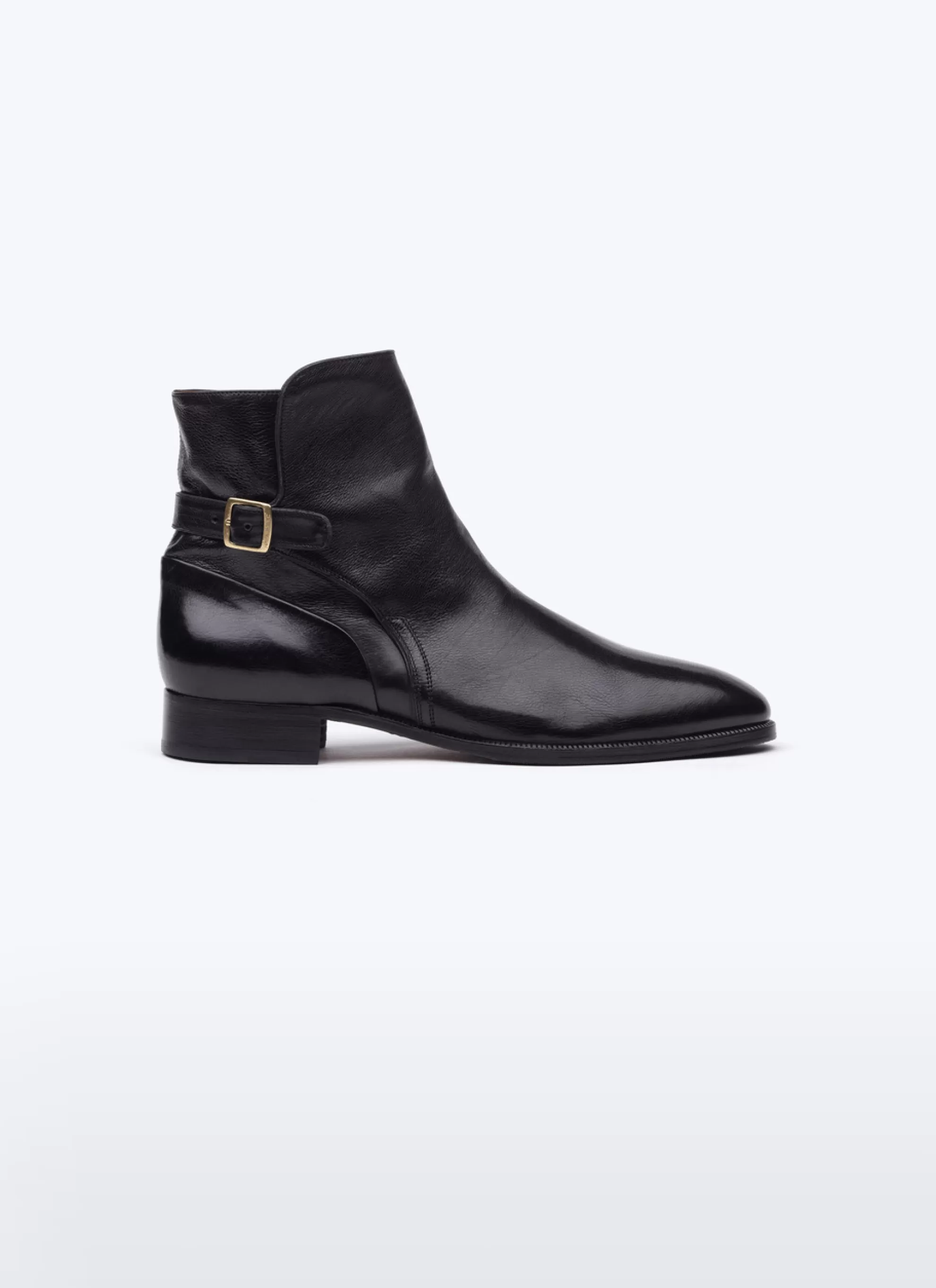 Discount Bottines Jodhpur En Cuir De Vachette Homme Chaussures