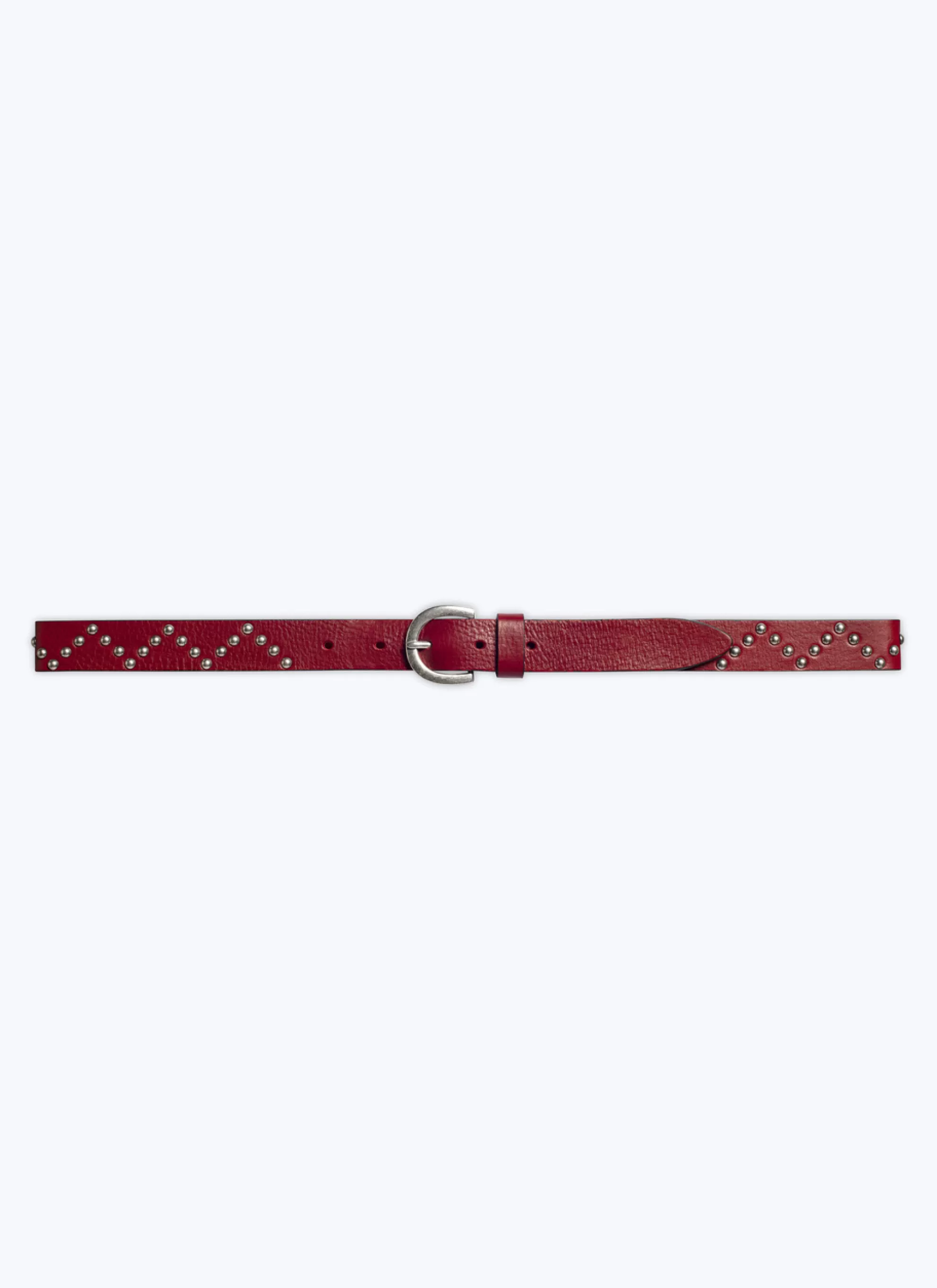 Best Sale Ceinture A Clous En Cuir De Vachette Homme Ceintures