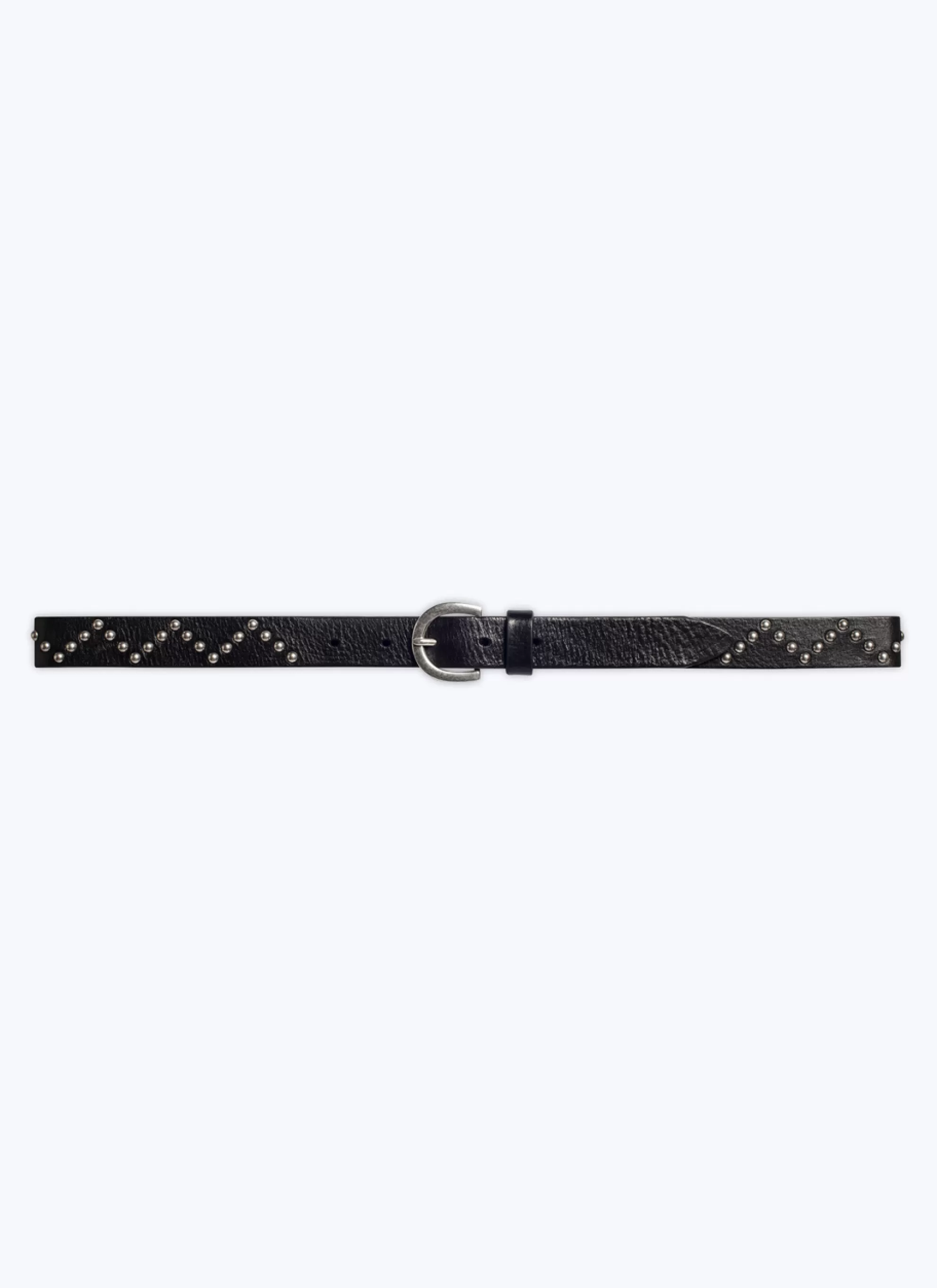 Shop Ceinture A Clous En Cuir De Vachette Homme Ceintures