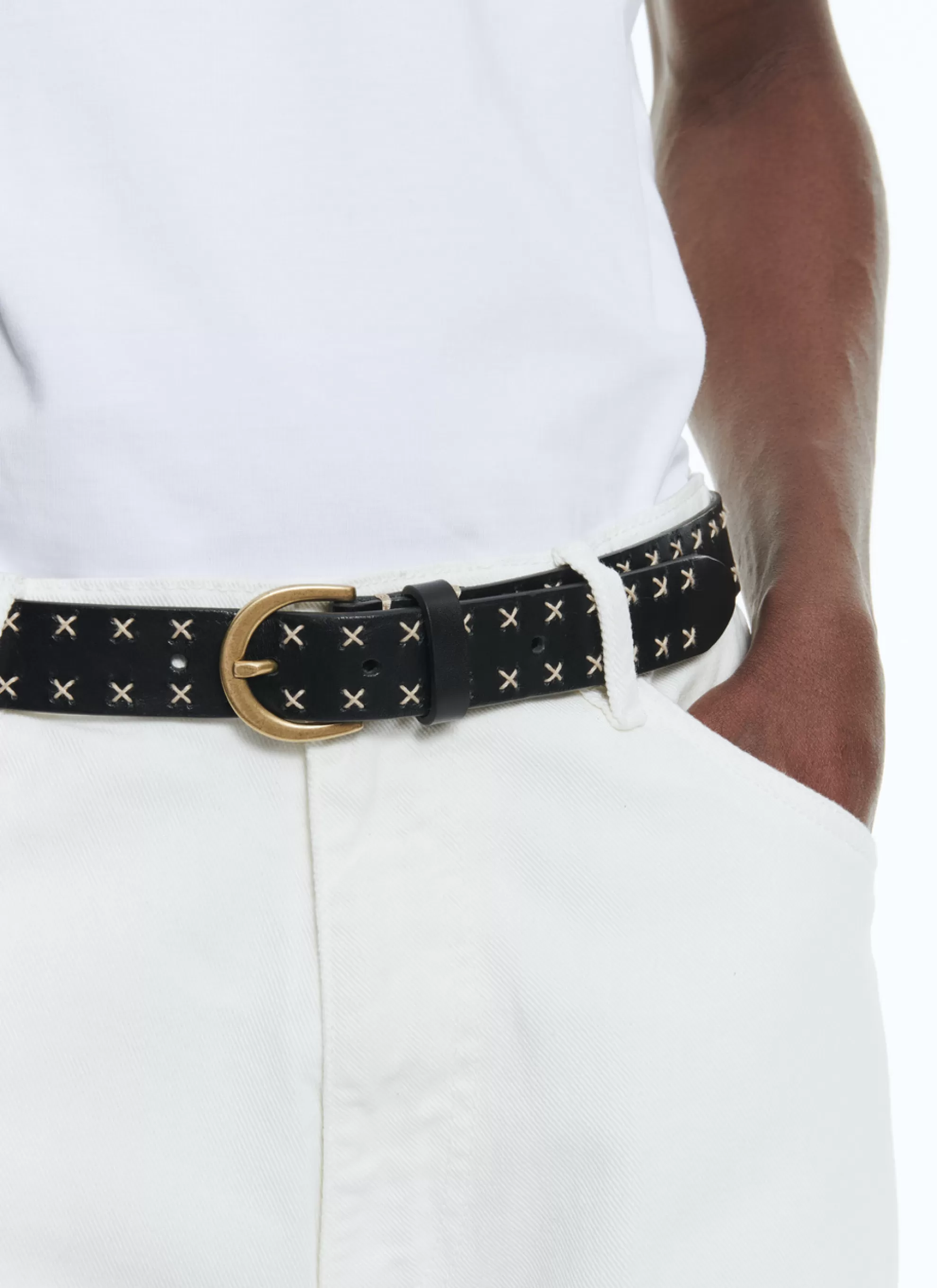 Online Ceinture En Cuir Lisse Homme Ceintures