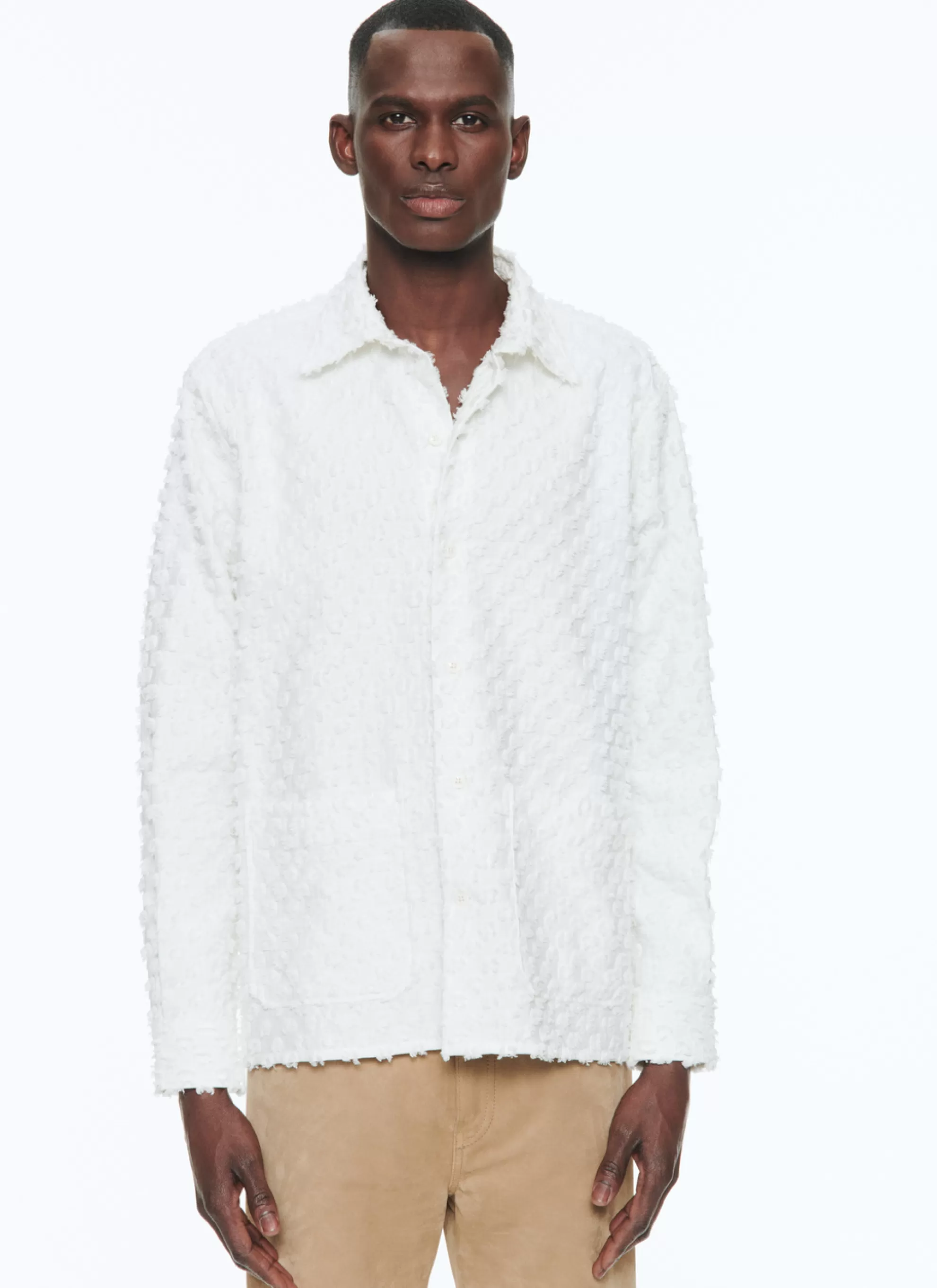 Discount Chemise E En Plumetis De Coton Homme Chemises