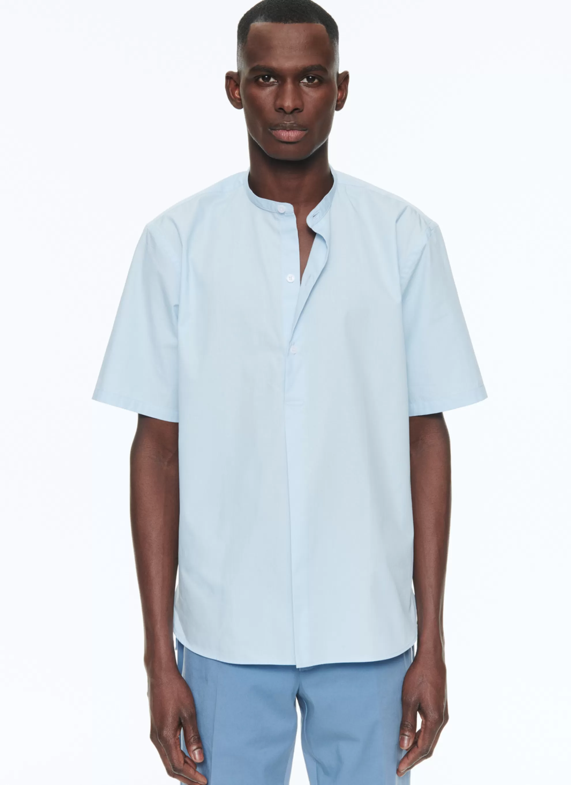 Flash Sale Chemise En Popeline De Coton Homme Chemises