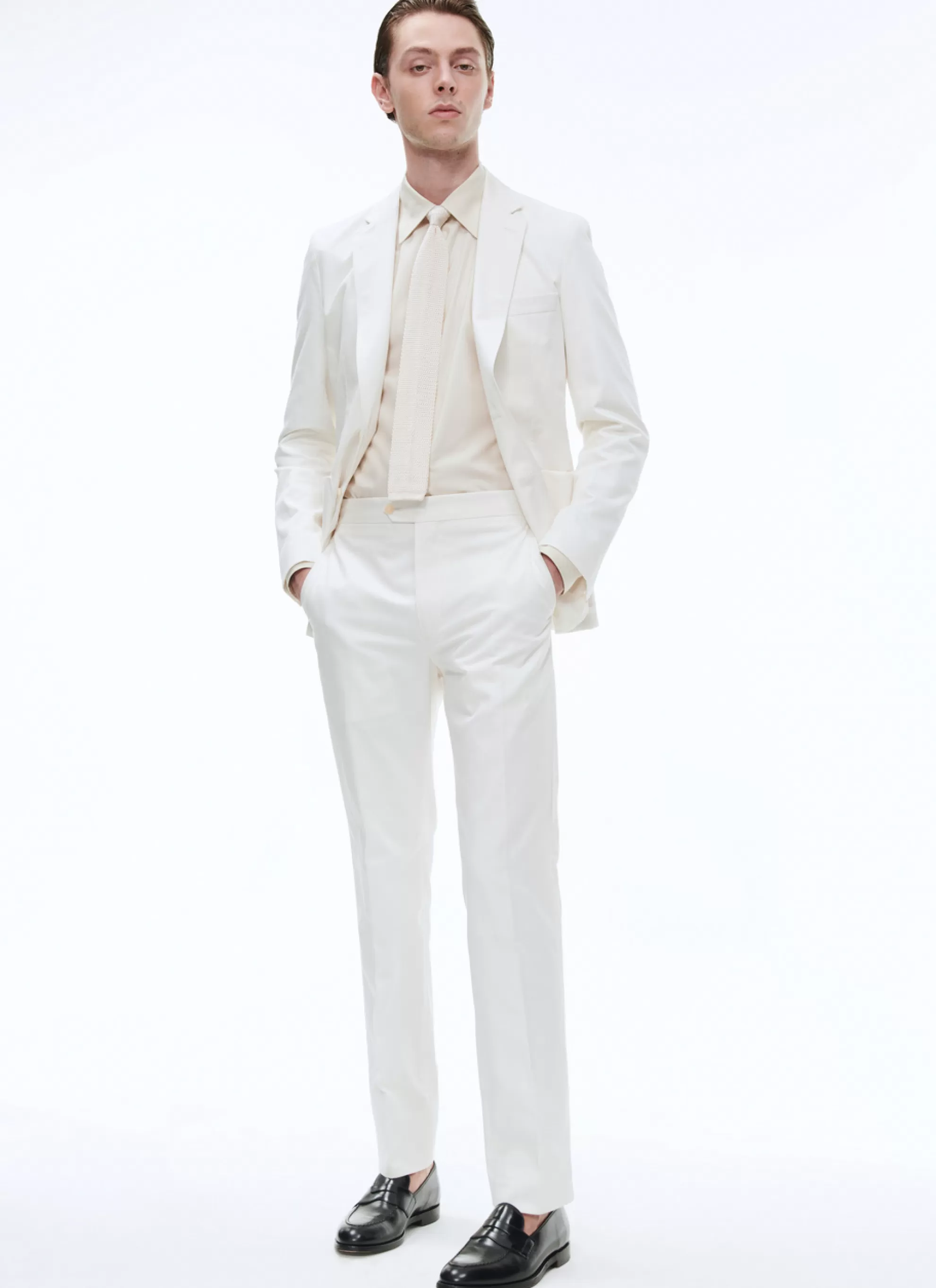 New Chemise En Popeline De Coton Homme Chemises