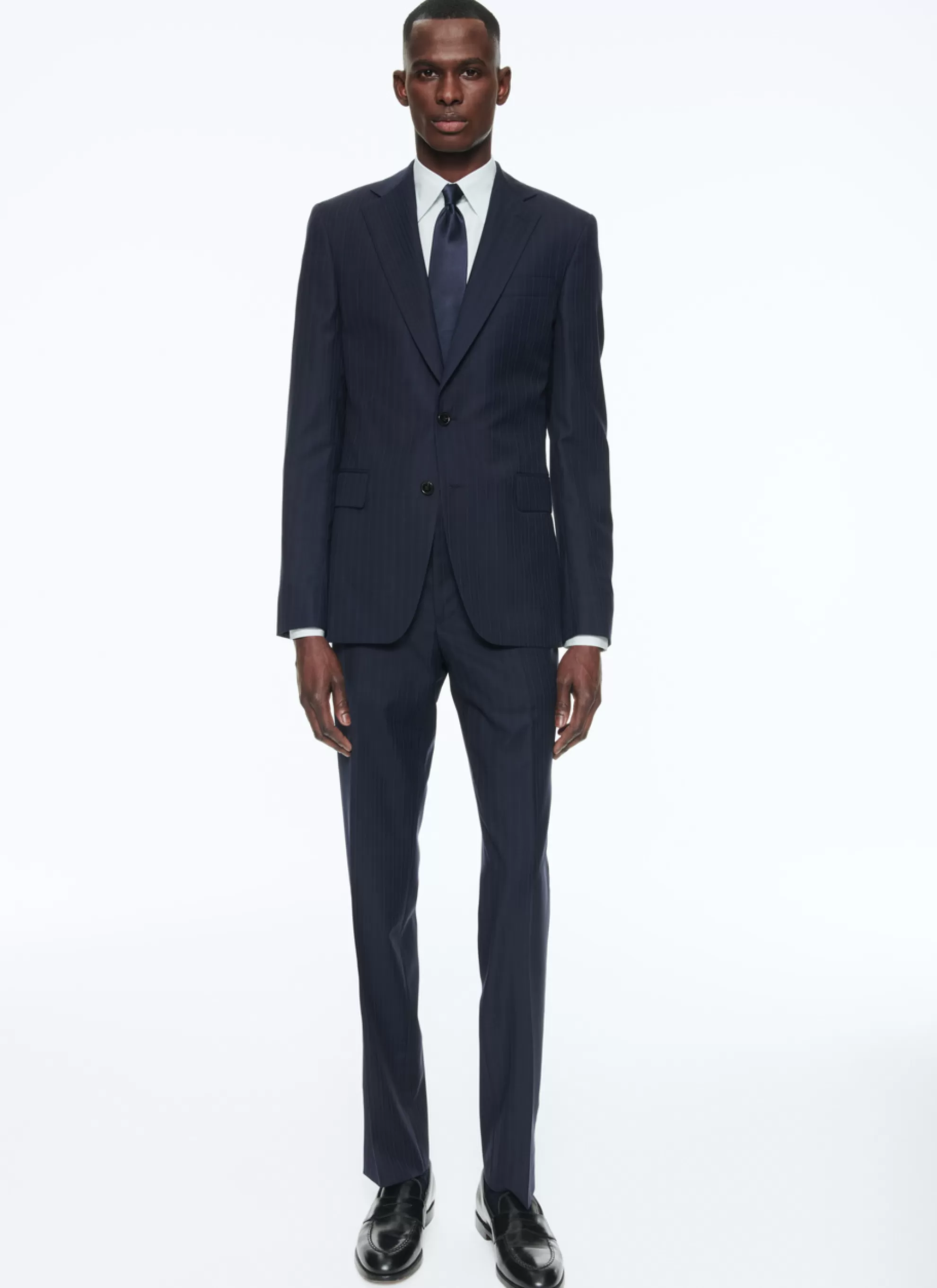 Online Costume En Serge De Laine A Rayures Homme Costumes