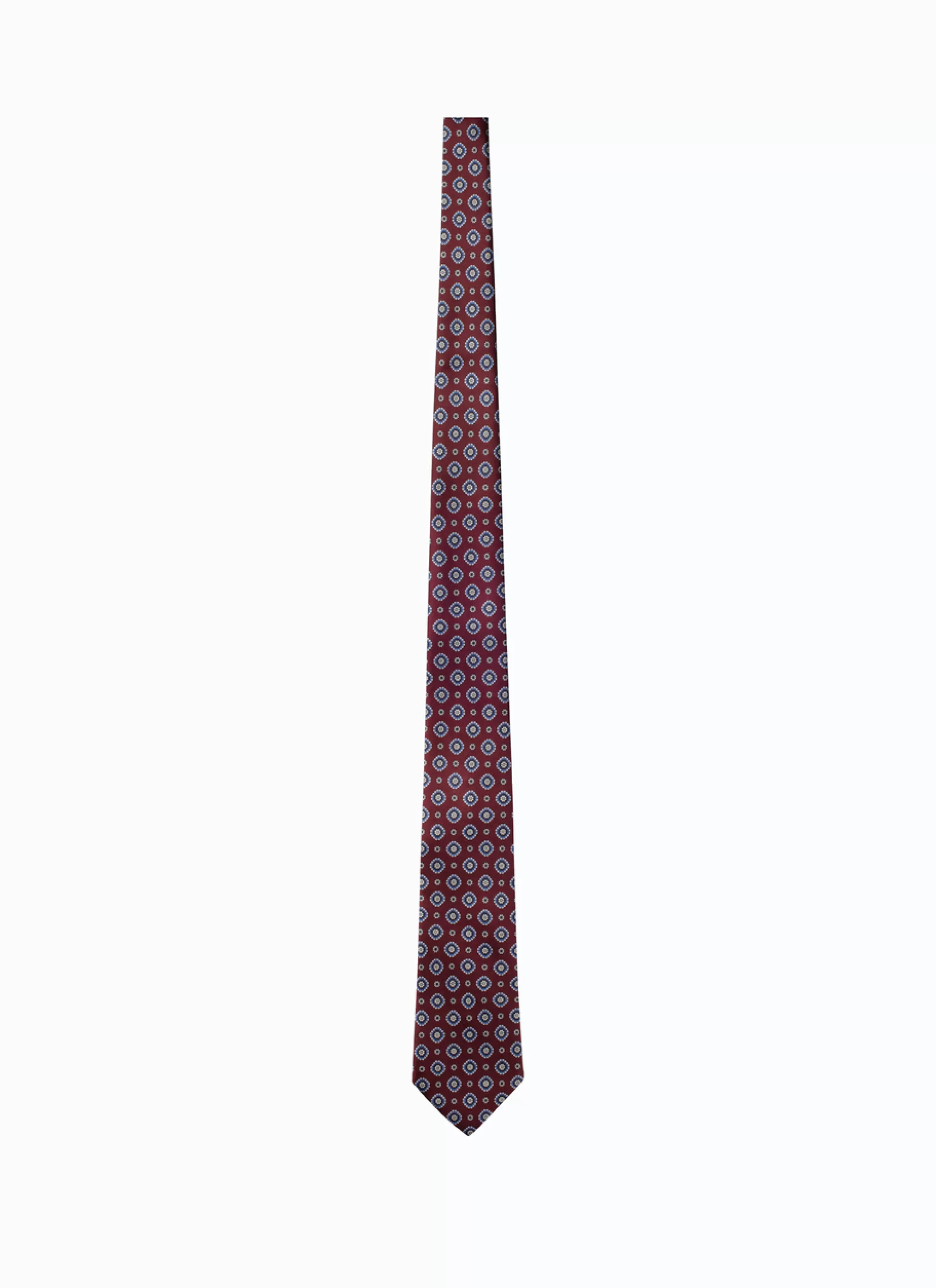Fashion Cravate En Satin De Soie A Imprime Homme Cravates