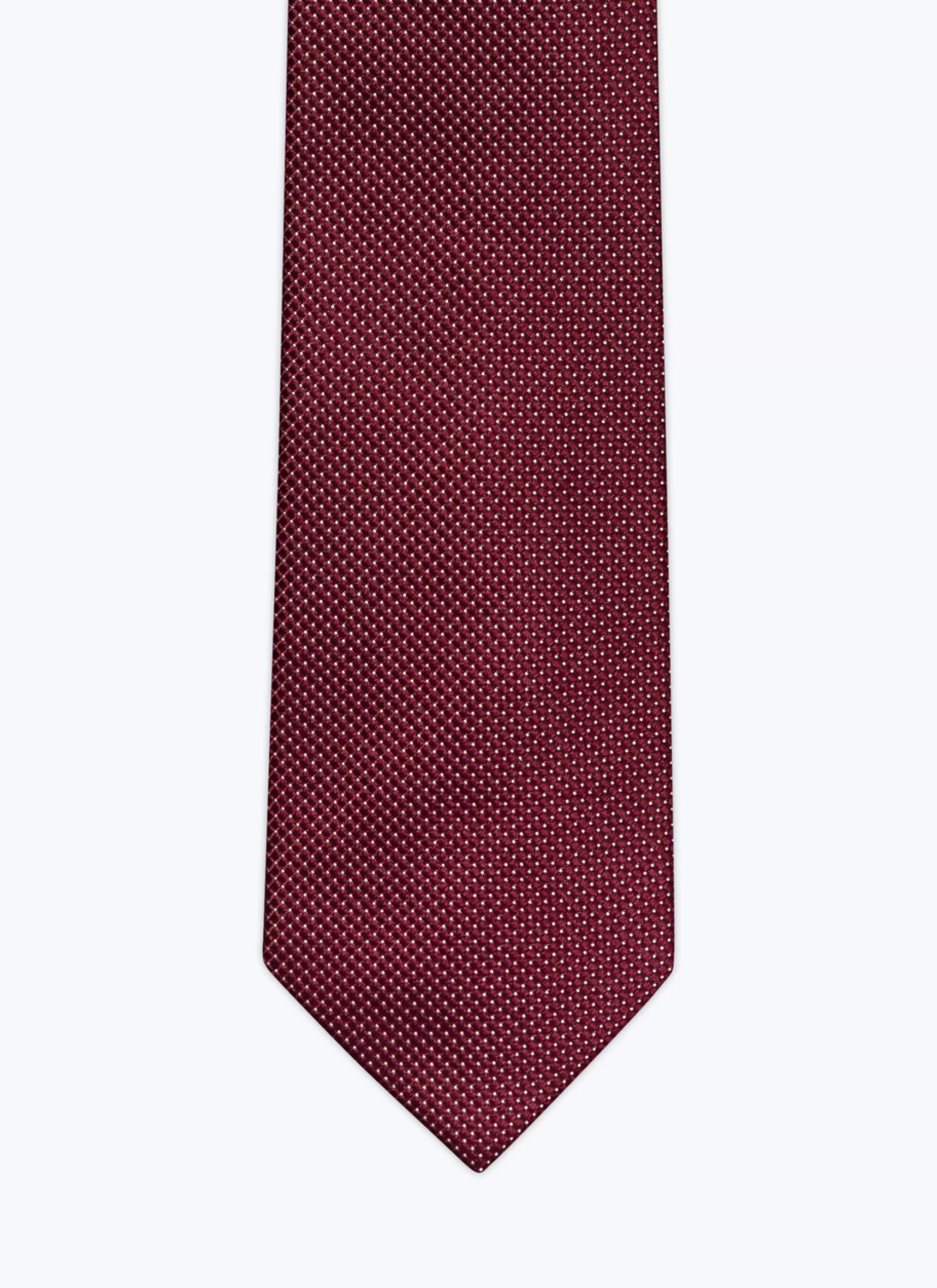 Clearance Cravate En Soie A Pois Homme Cravates