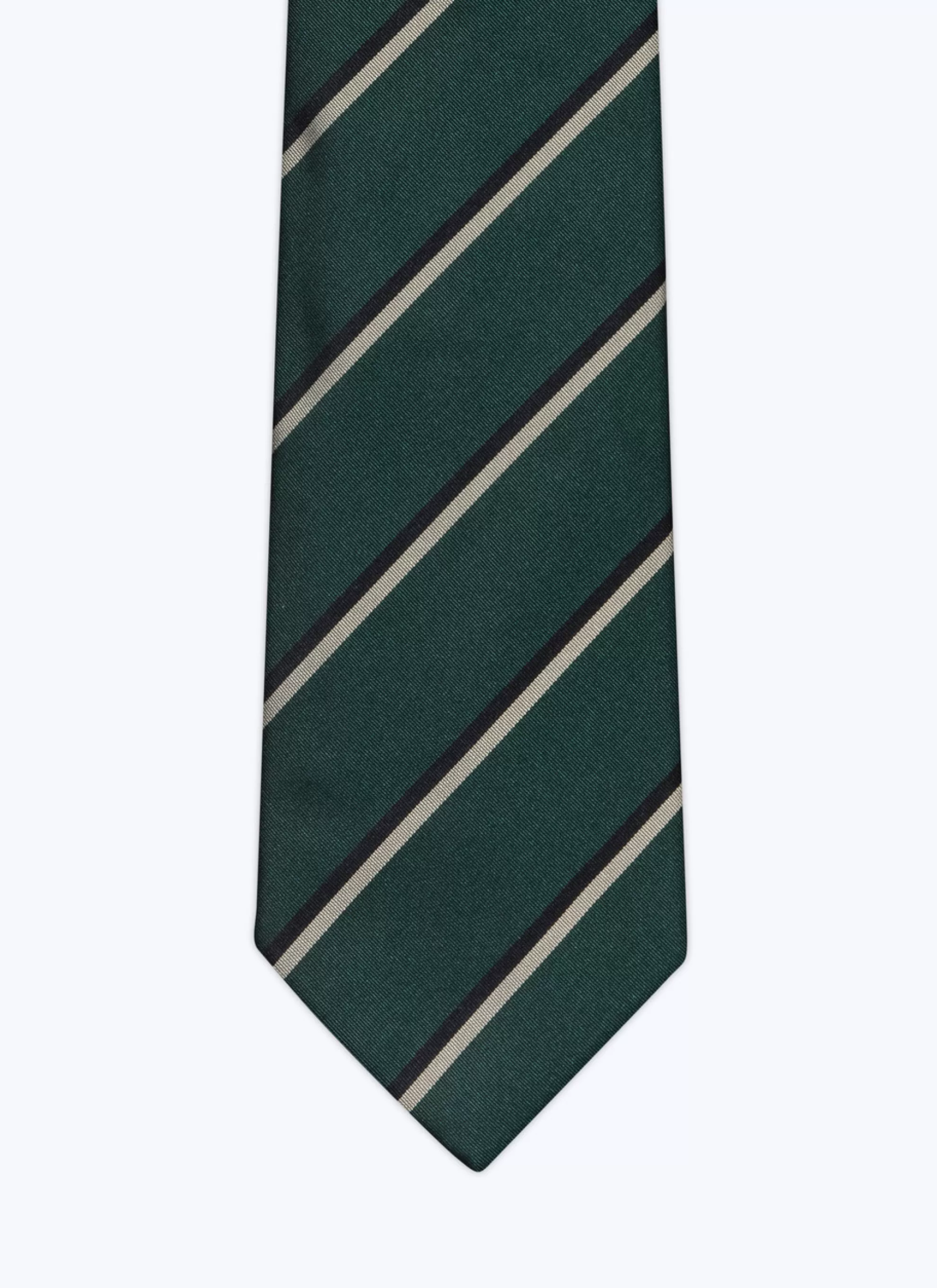 Discount Cravate En Soie A Rayures Homme Cravates