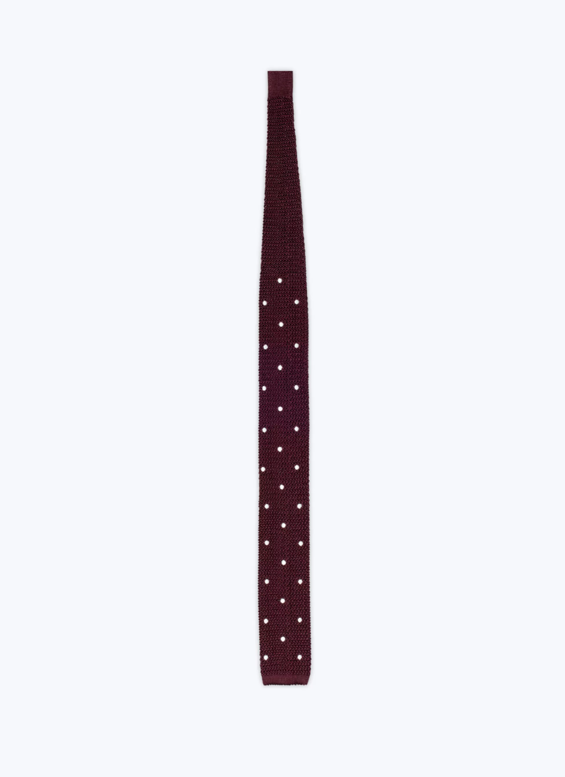 Cheap Cravate En Tricot De Soie Rouge A Pois Homme Cravates