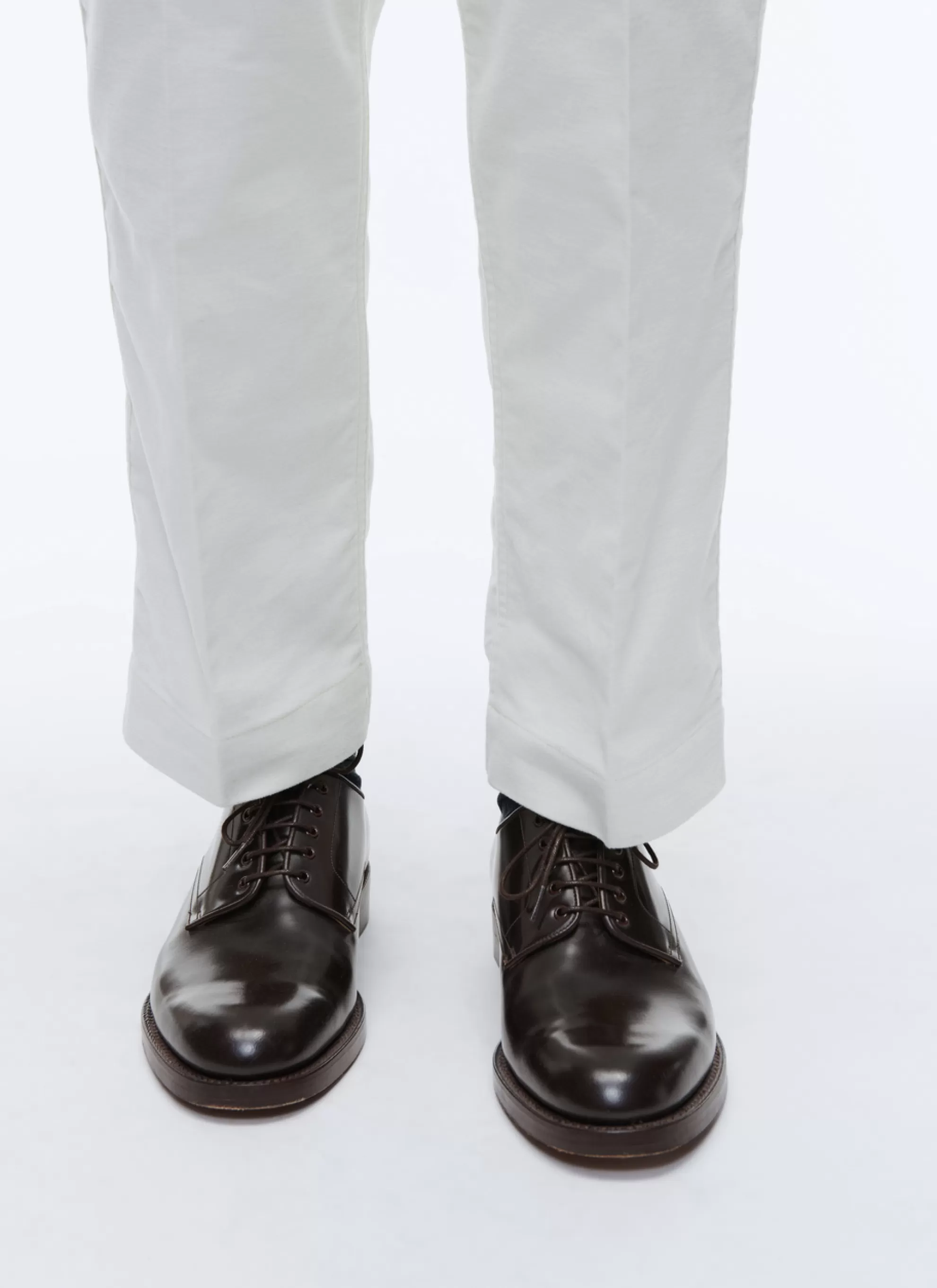 Fashion Derby En Cuir Homme Chaussures