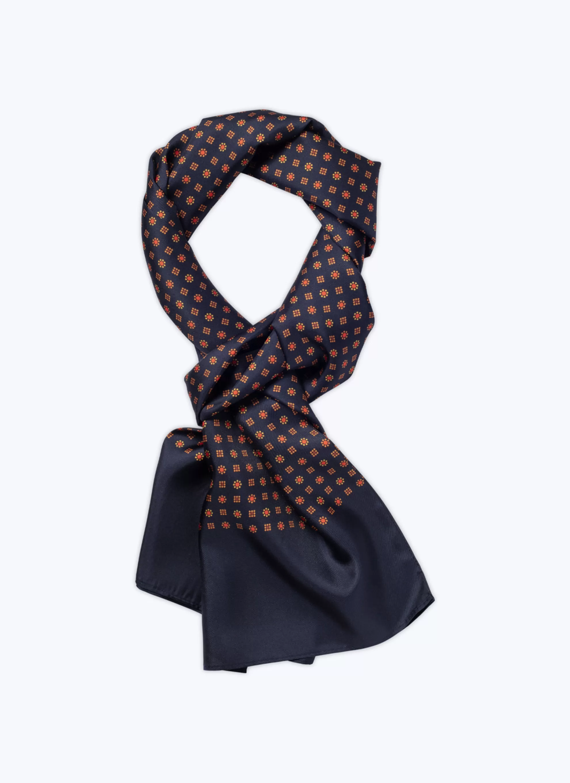 Sale Echarpe En Soie A Imprime Homme Autres