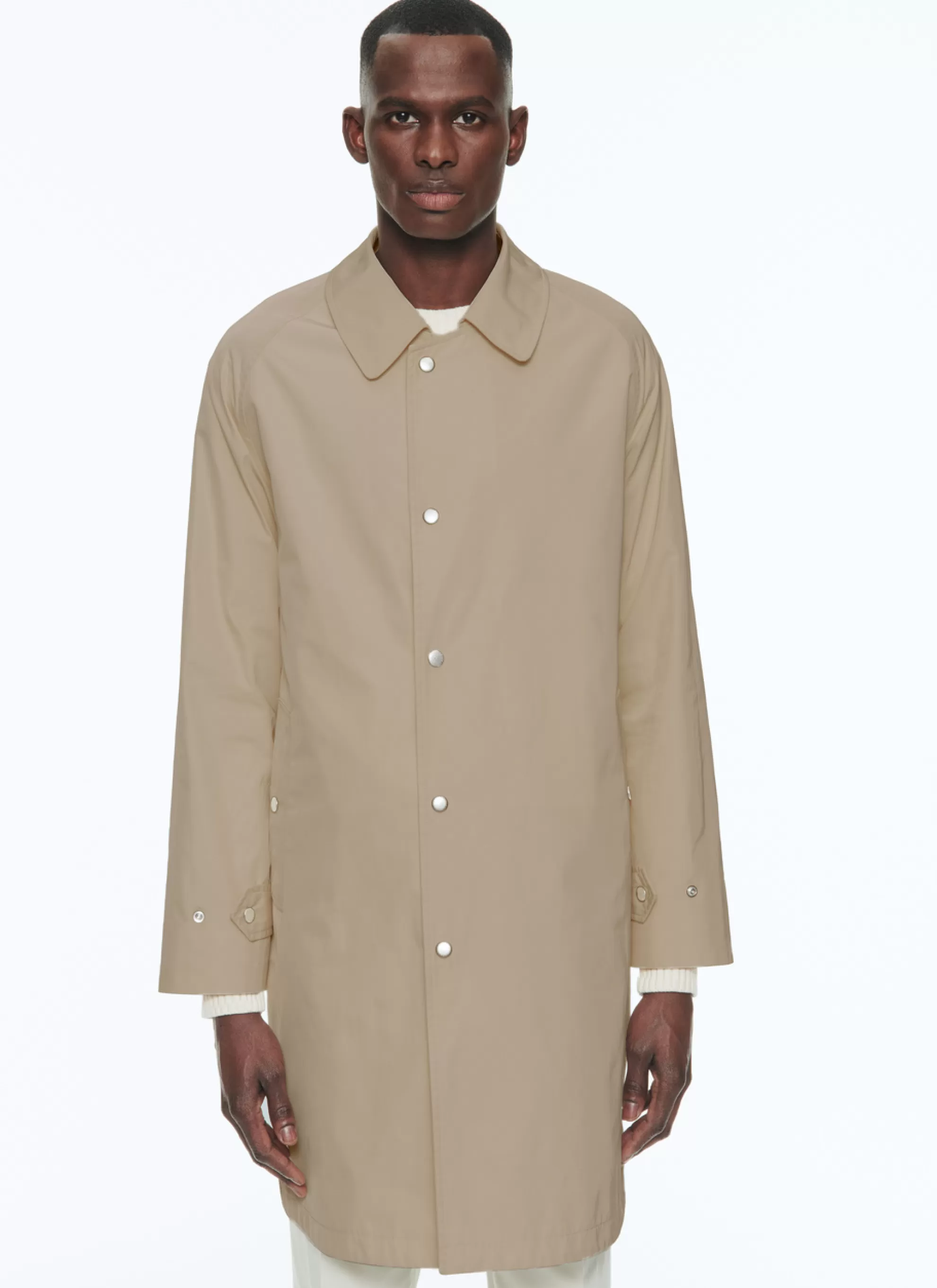Fashion Manteau Balmacaan Deperlant Homme Blousons