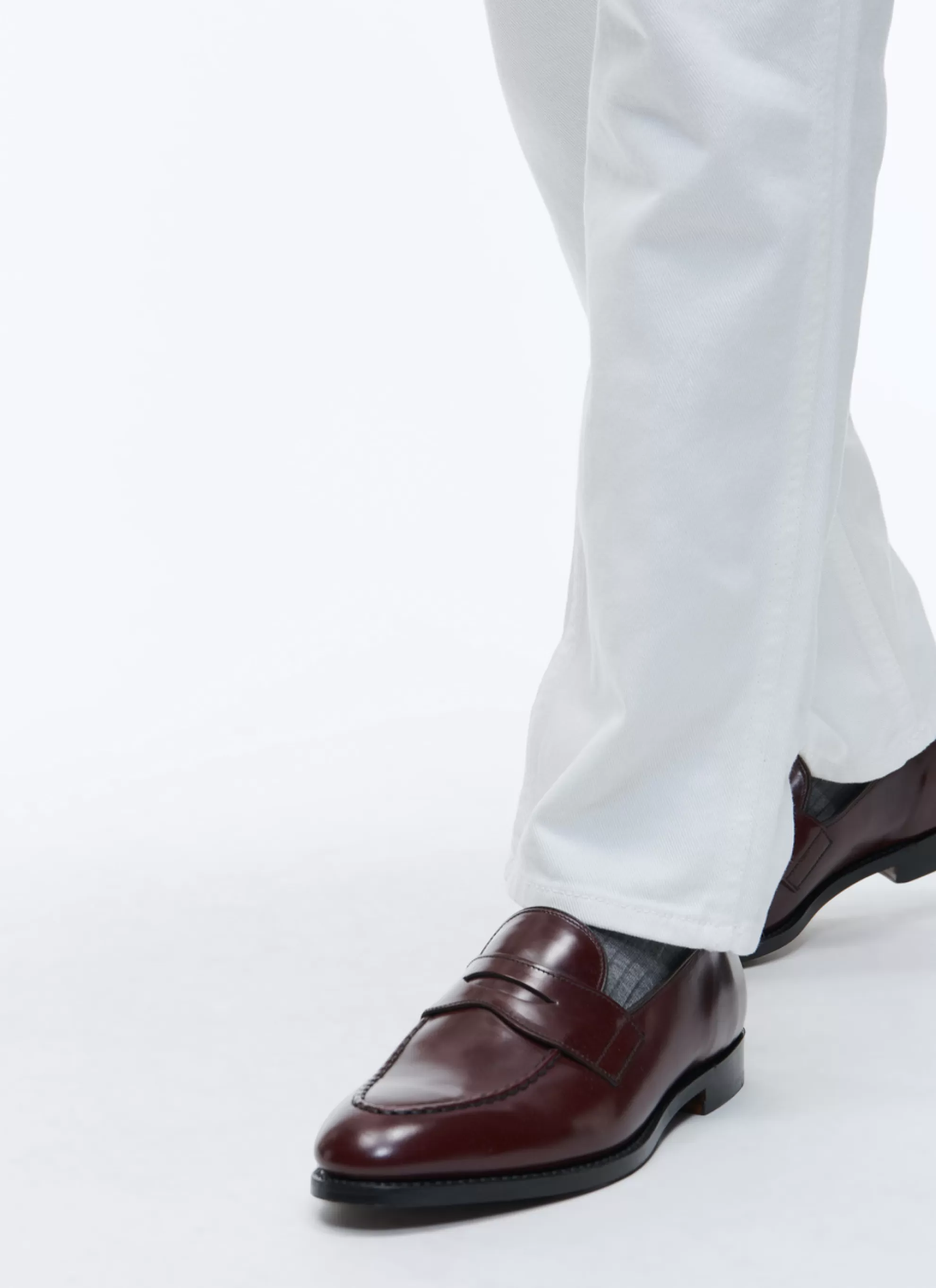New Mocassins En Cuir Homme Chaussures