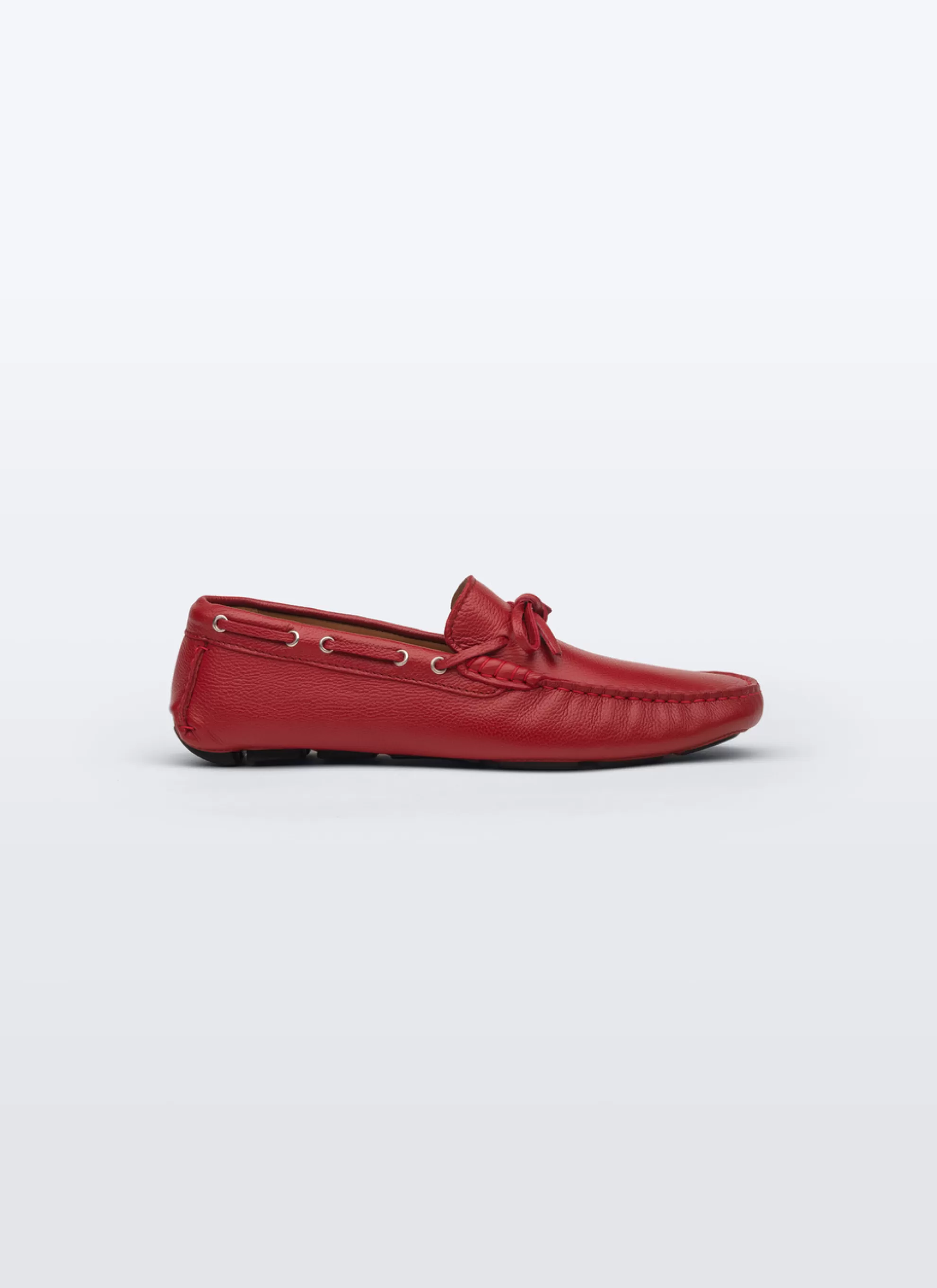 Best Sale Mocassins En Cuir Graine Homme Chaussures
