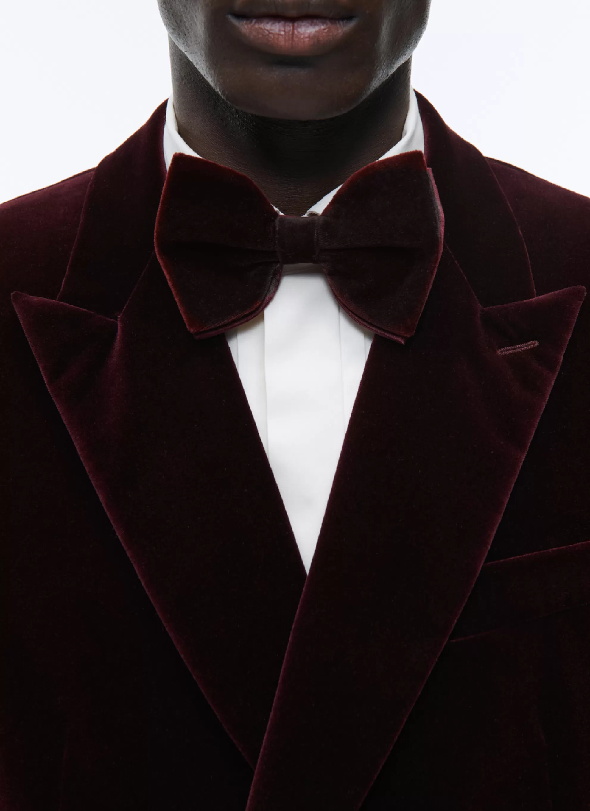 Best Sale Noeud Papillon En Velours Et Soie Homme Autres
