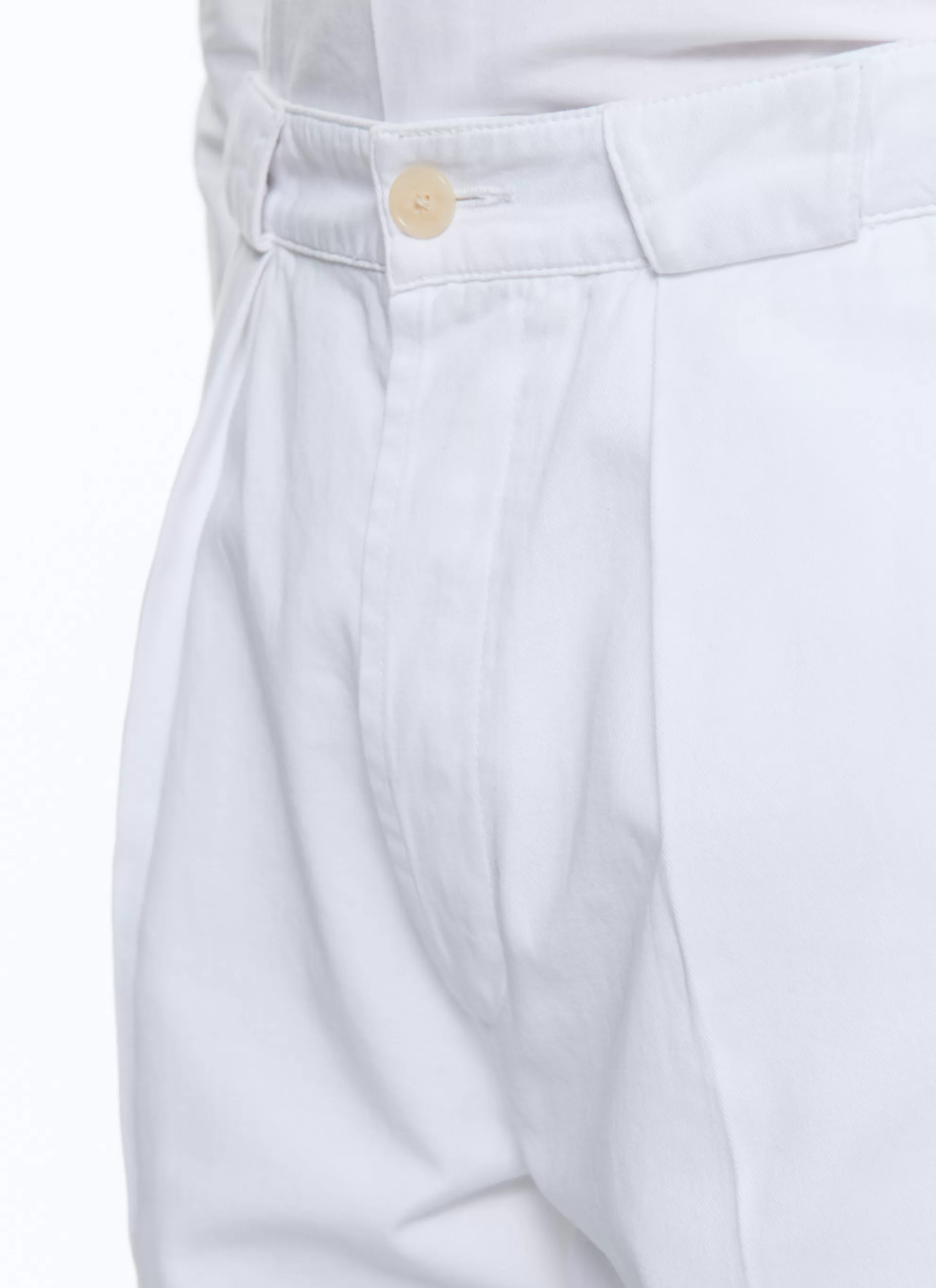 Clearance Pantalon En Gabardine De Coton Homme Pantalons