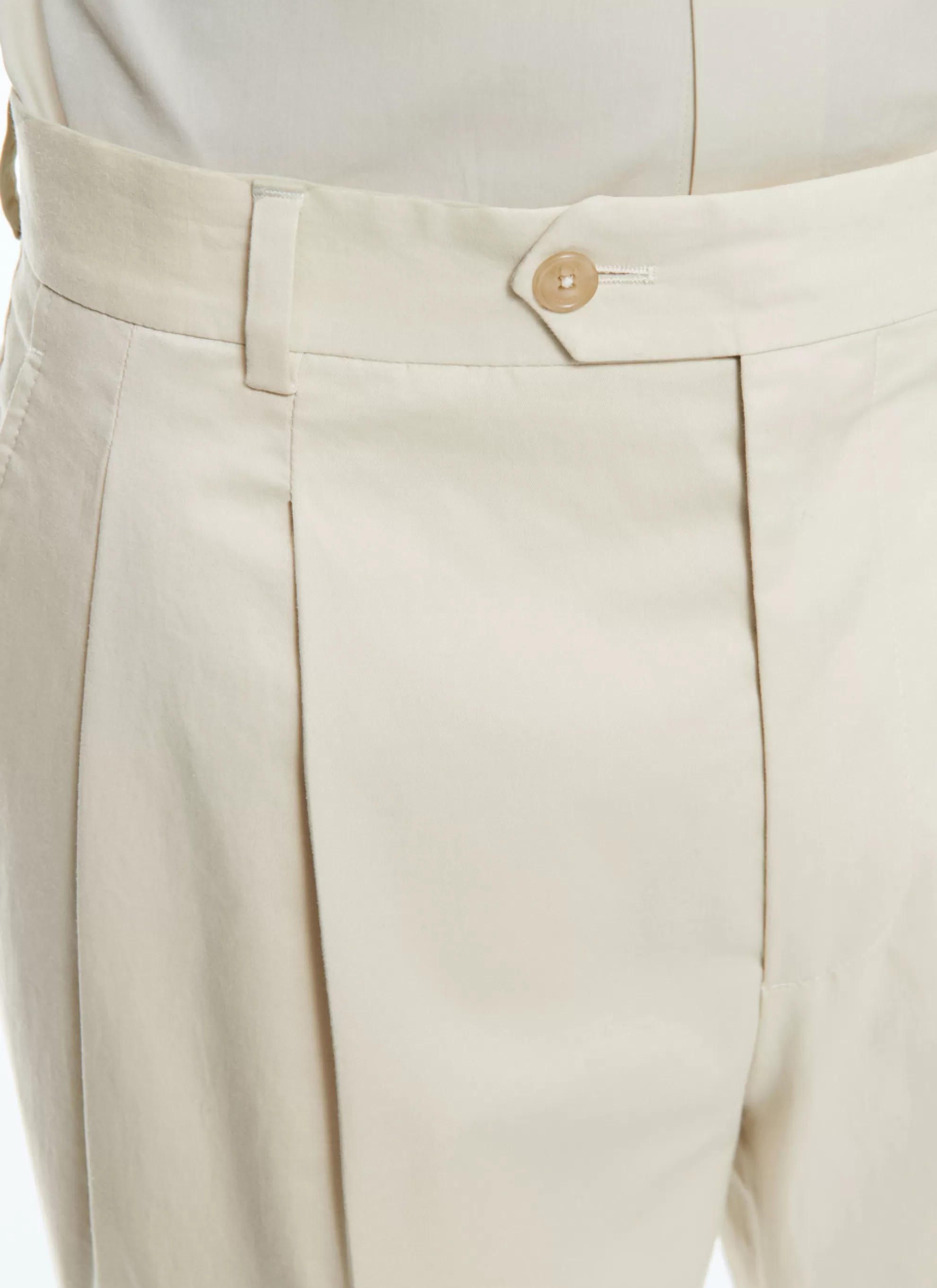 Hot Pantalon En Gabardine De Coton Homme Pantalons