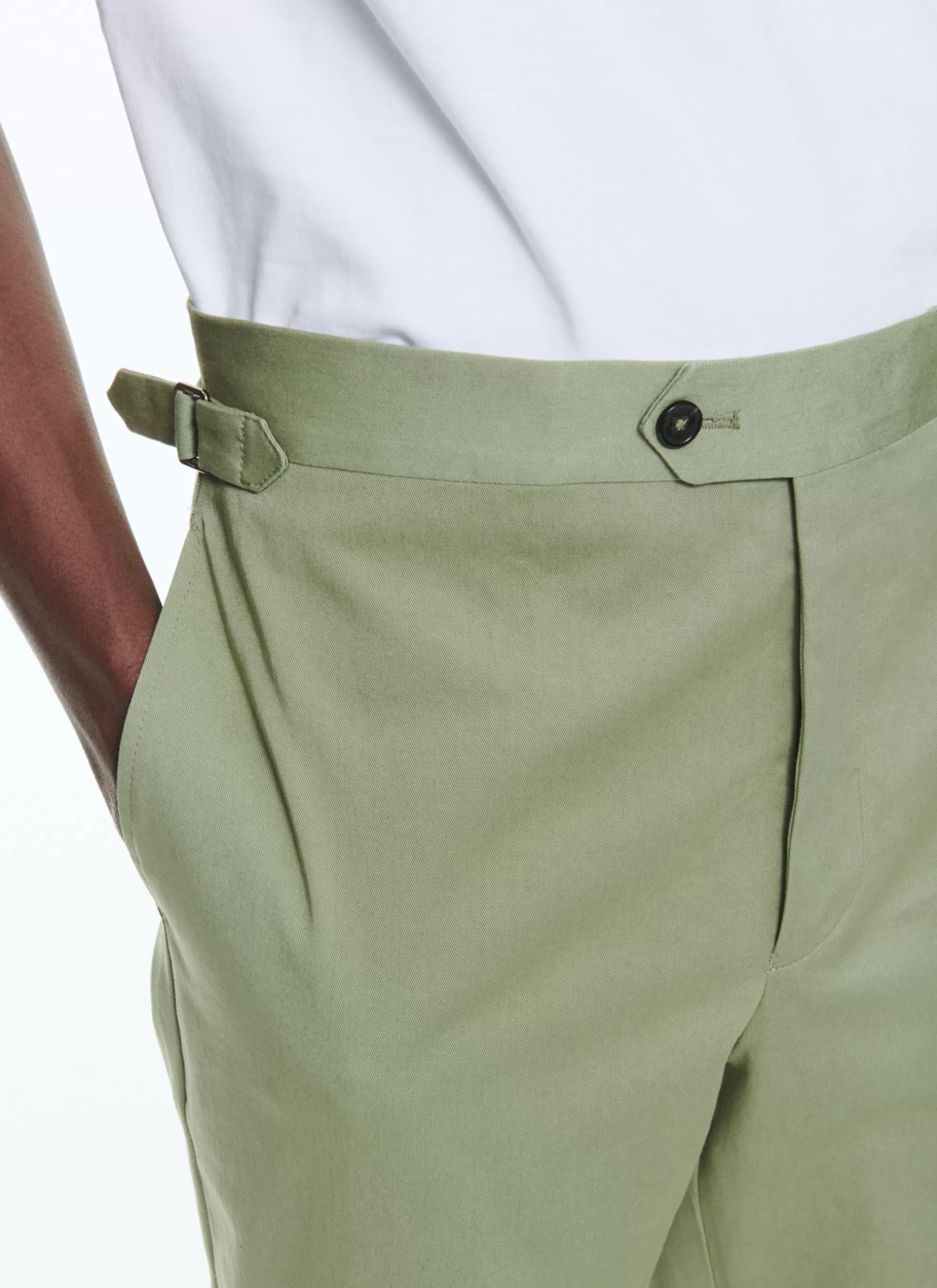 Flash Sale Pantalon En Gabardine De Coton Biologique Homme Pantalons