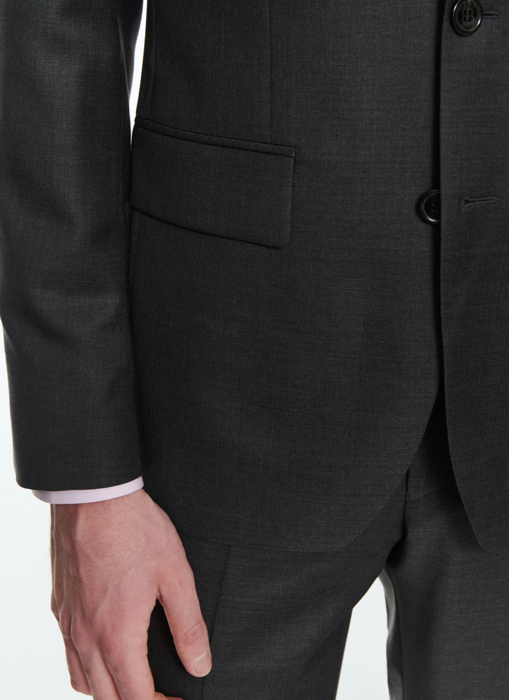 Online Pantalon En Laine Fil-A-Fil Homme Pantalons
