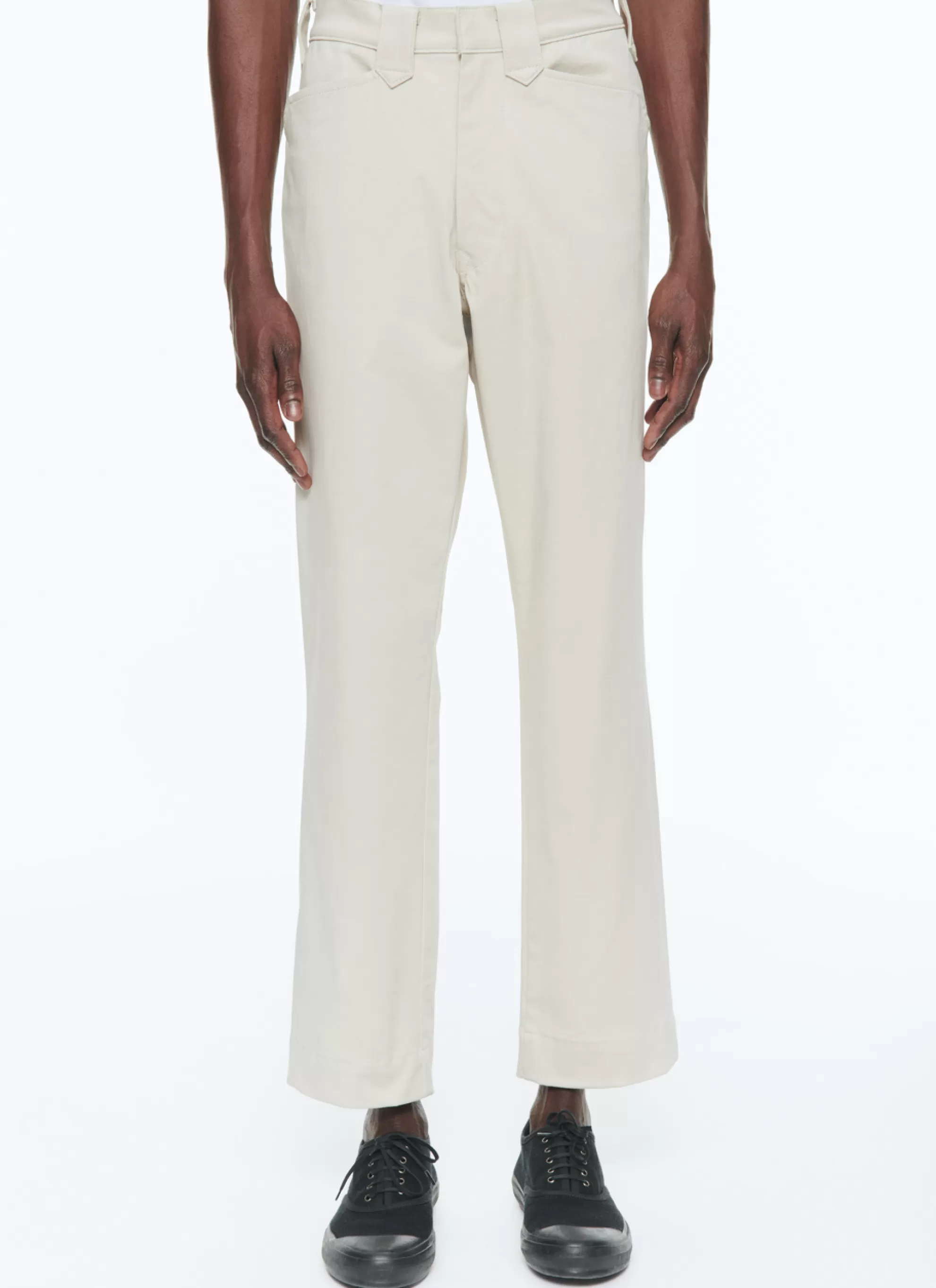 New Pantalon En Satin De Coton Homme Pantalons