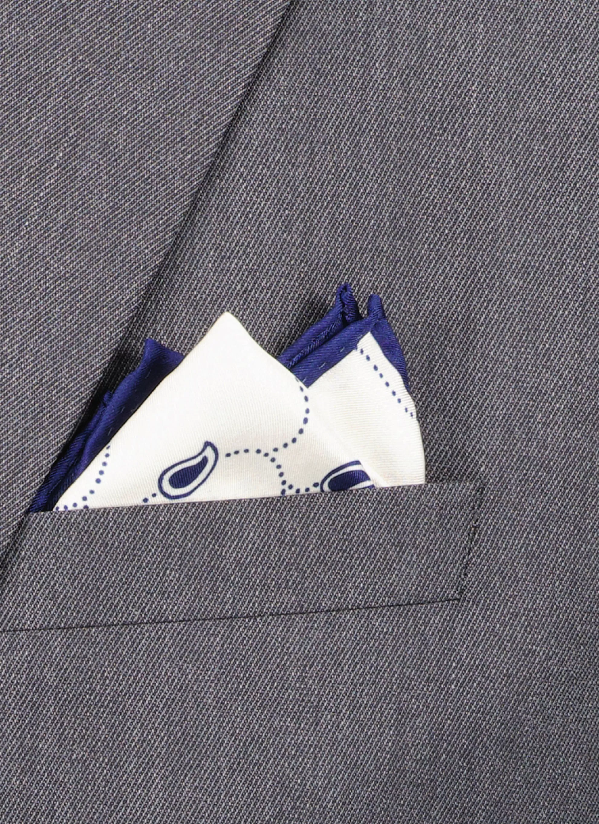 Clearance Pochette E En Soie A Imprime Homme Autres