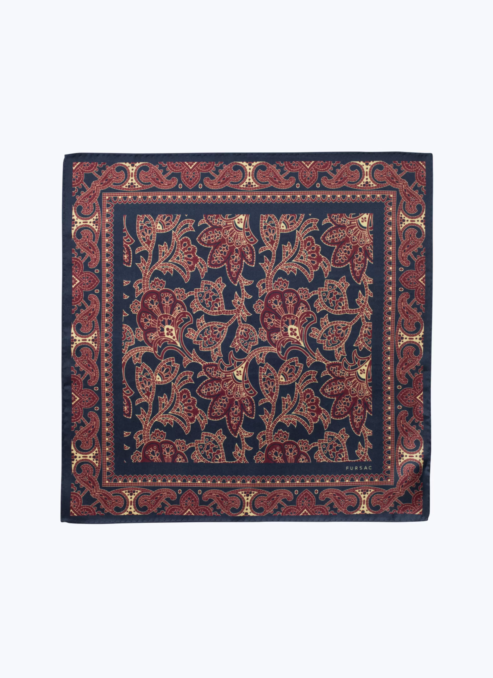 Cheap Pochette En Twill De Soie A Imprime Homme Autres