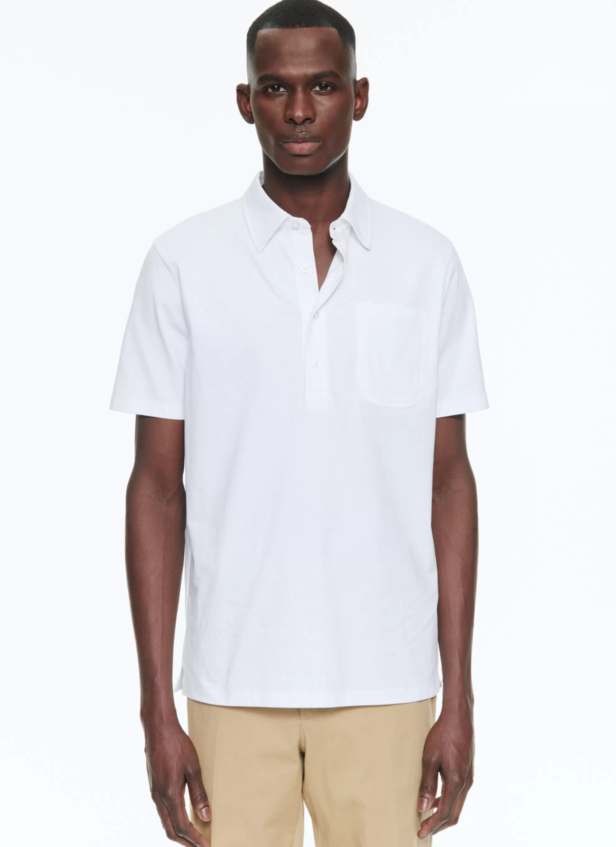 Store Polo En Jersey De Coton Homme Polos & T-Shirts