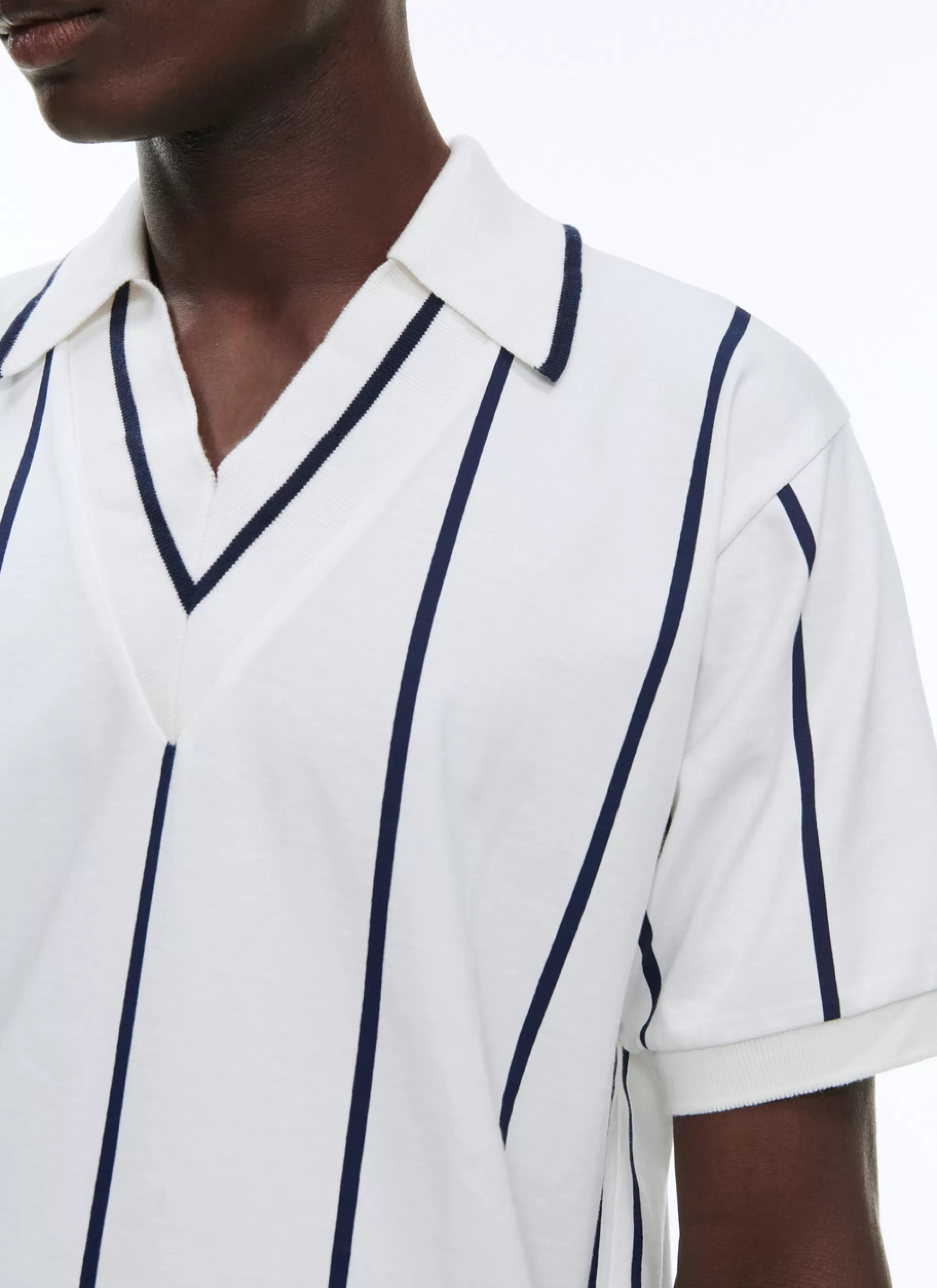 Best Polo En Jersey De Coton Biologique A Rayures Homme Polos & T-Shirts