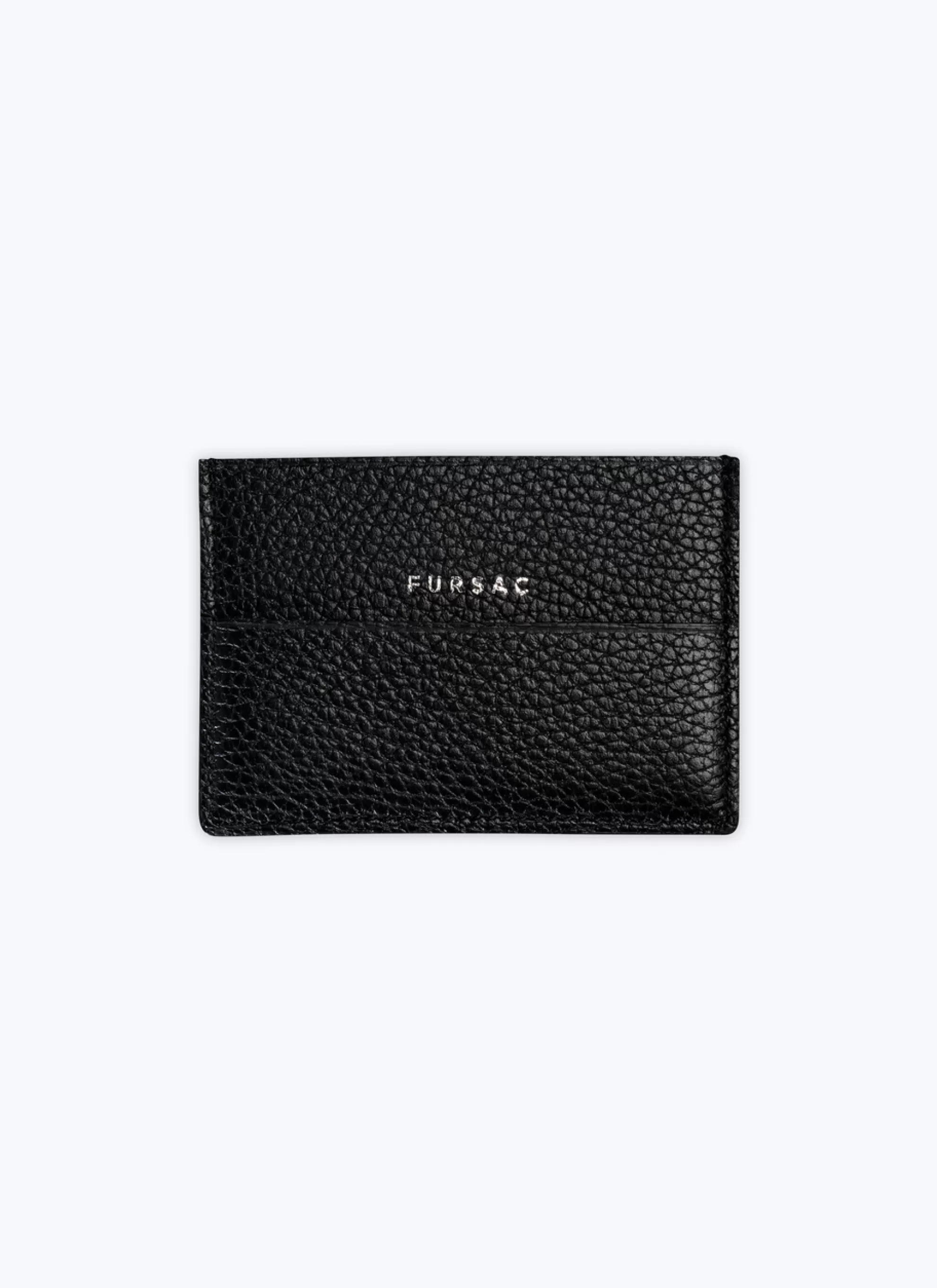 Clearance Porte-Cartes En Cuir Graine Homme Maroquinerie