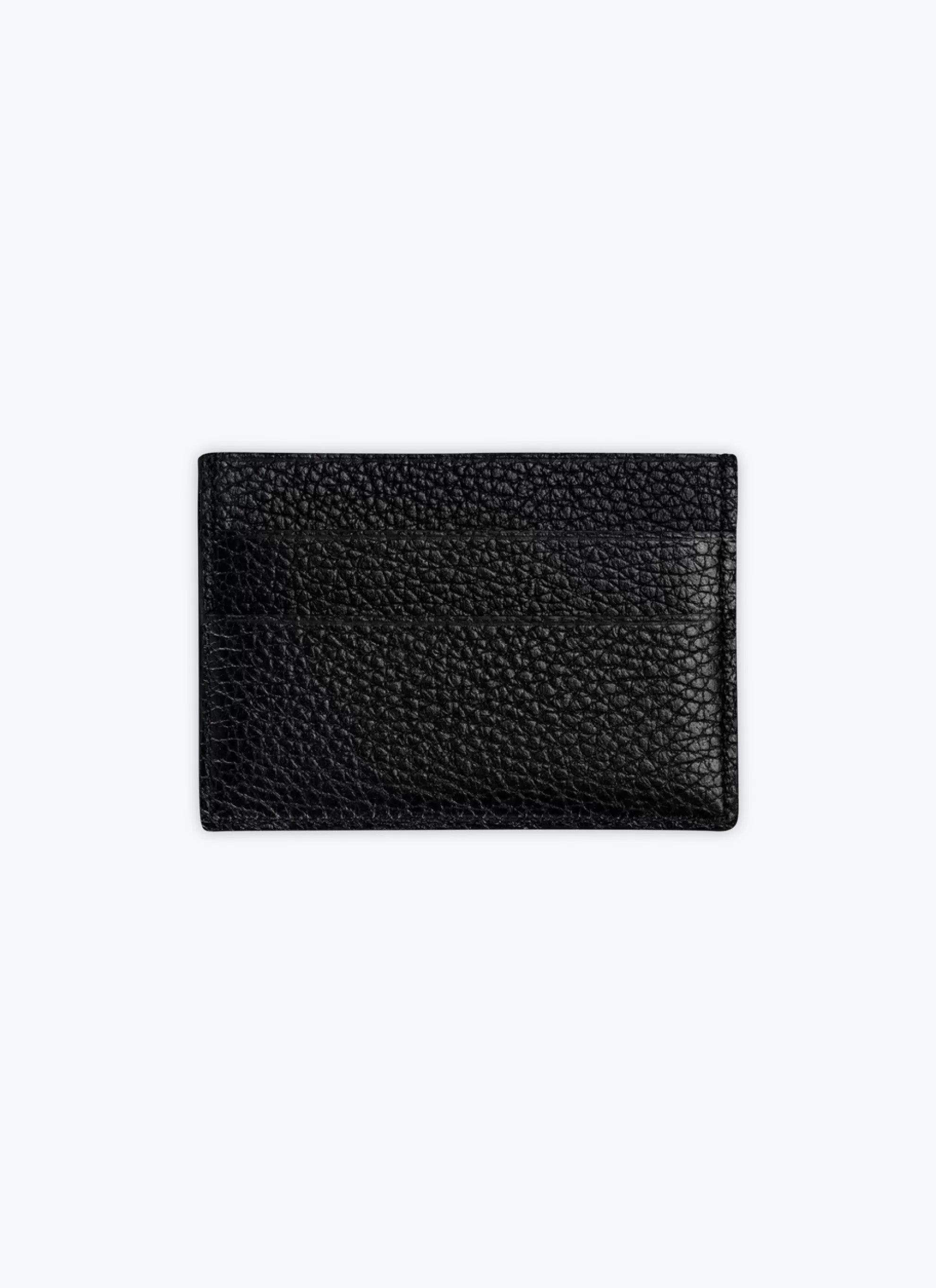 Clearance Porte-Cartes En Cuir Graine Homme Maroquinerie