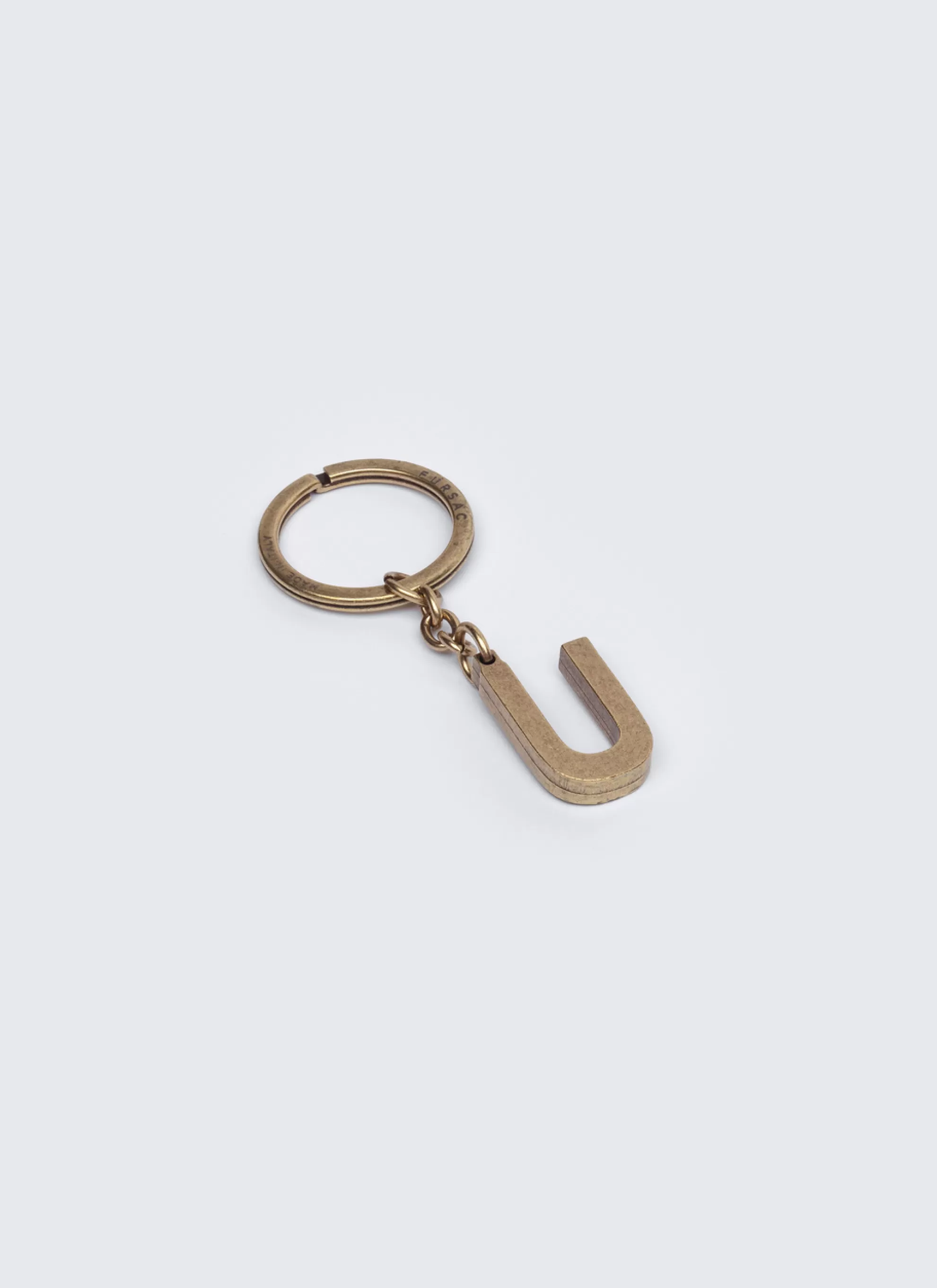 Best Porte-Cles Lettre "U" En Laiton Homme Porte-Cles