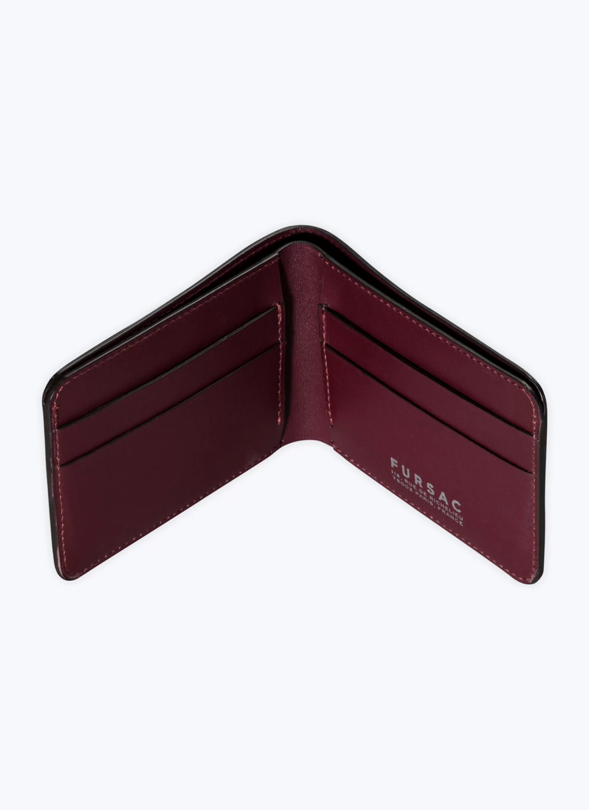 New Portefeuille En Cuir Lisse Homme Maroquinerie