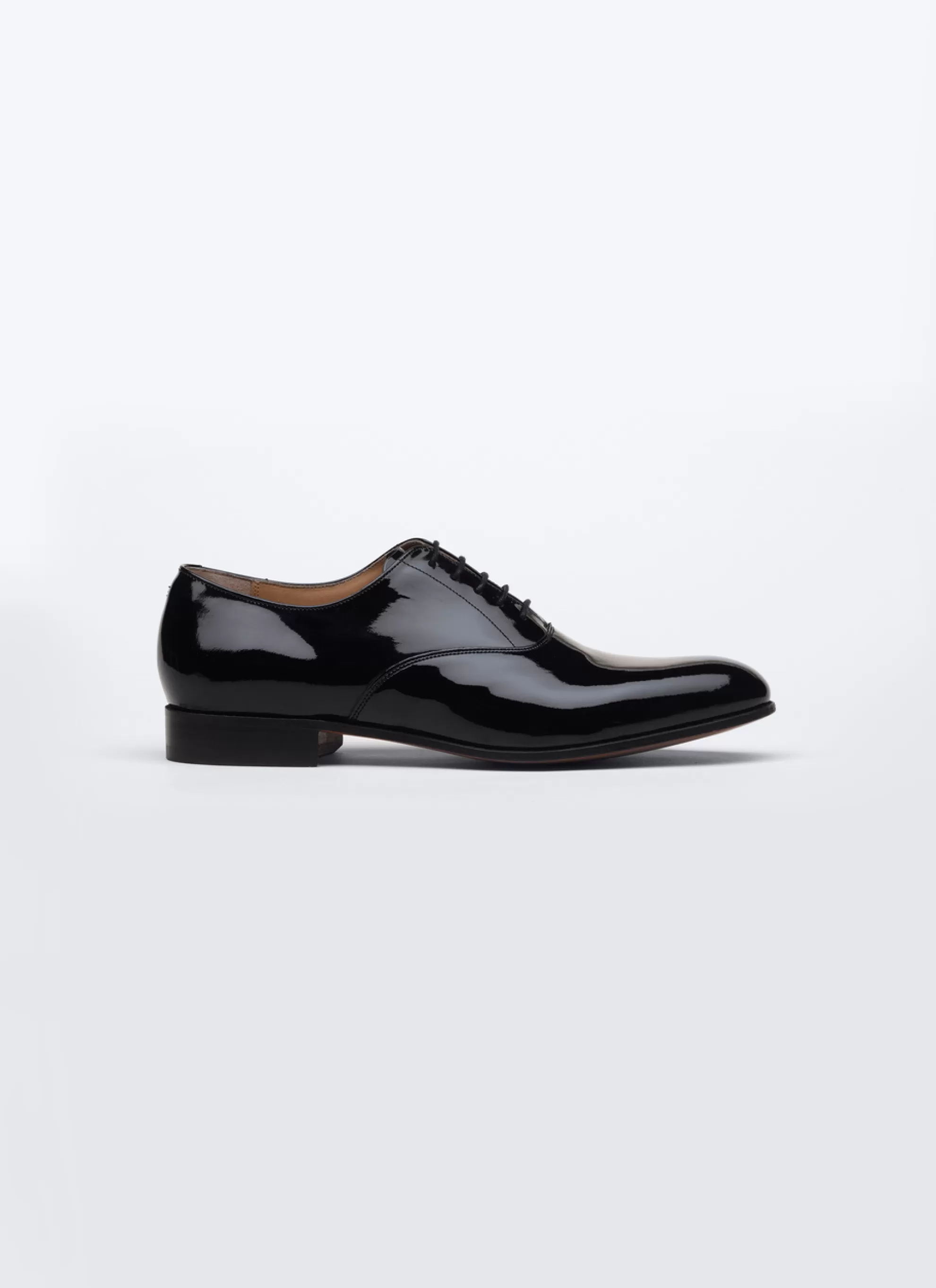 Fashion Richelieu En Cuir Verni Homme Chaussures