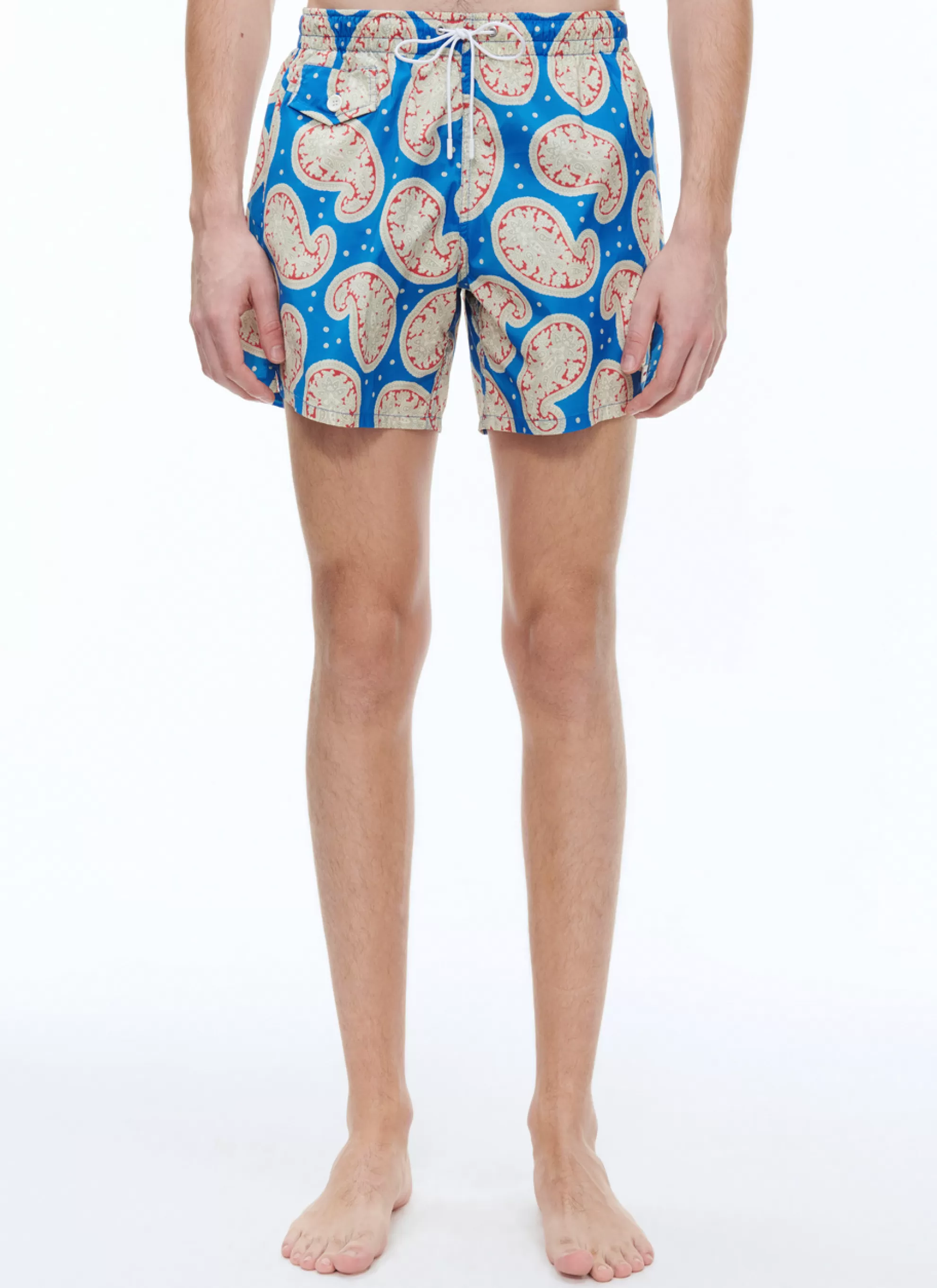 Store Short De Bain A Imprime Paisley Homme Pantalons