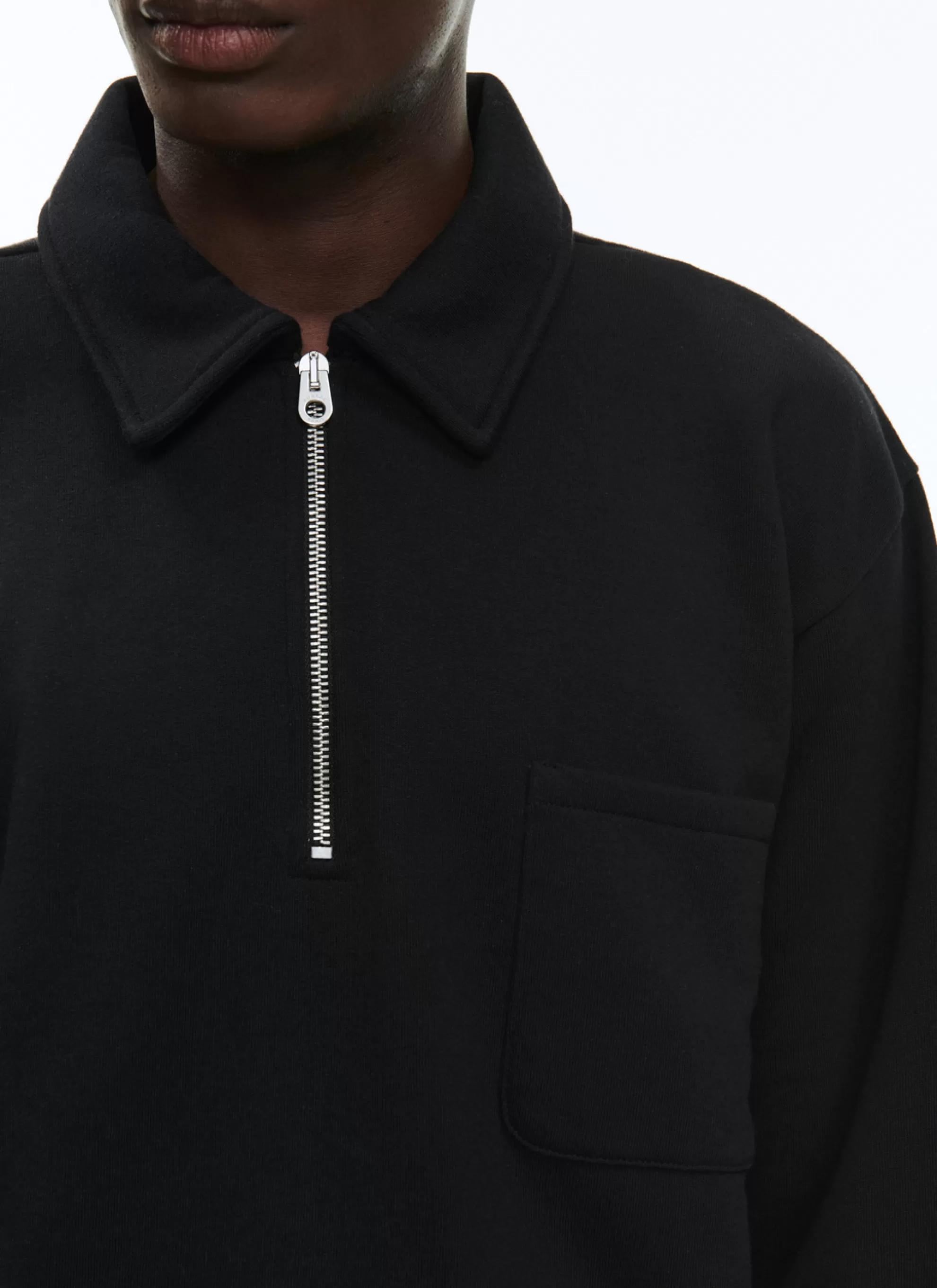 Store Sweatshirt En Jersey De Coton Homme Pulls