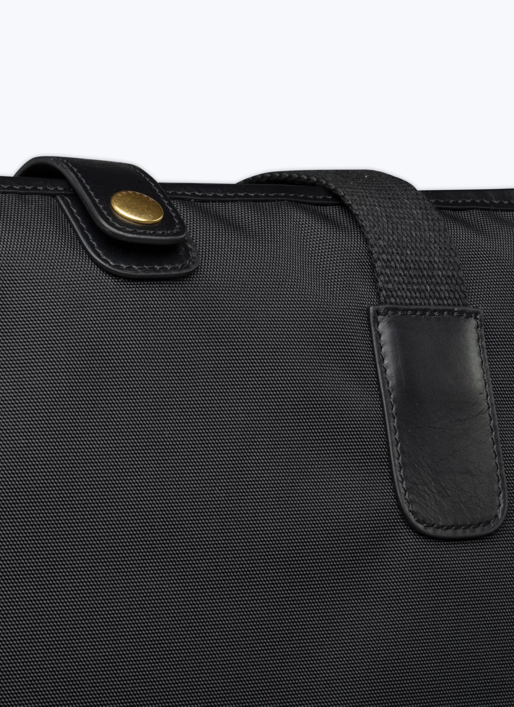 Cheap Tote Bag En Tissu Technique Et Cuir Homme Maroquinerie