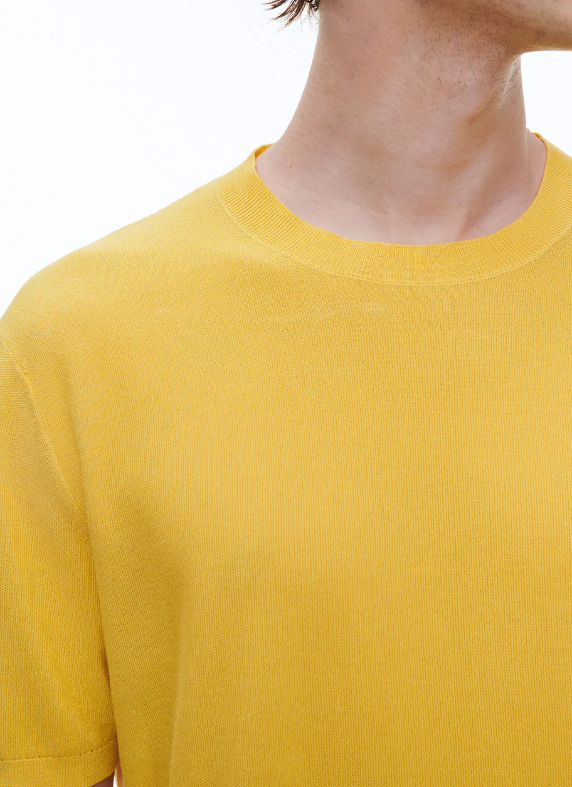 Best T-Shirt En Coton Mercerise Homme Polos & T-Shirts