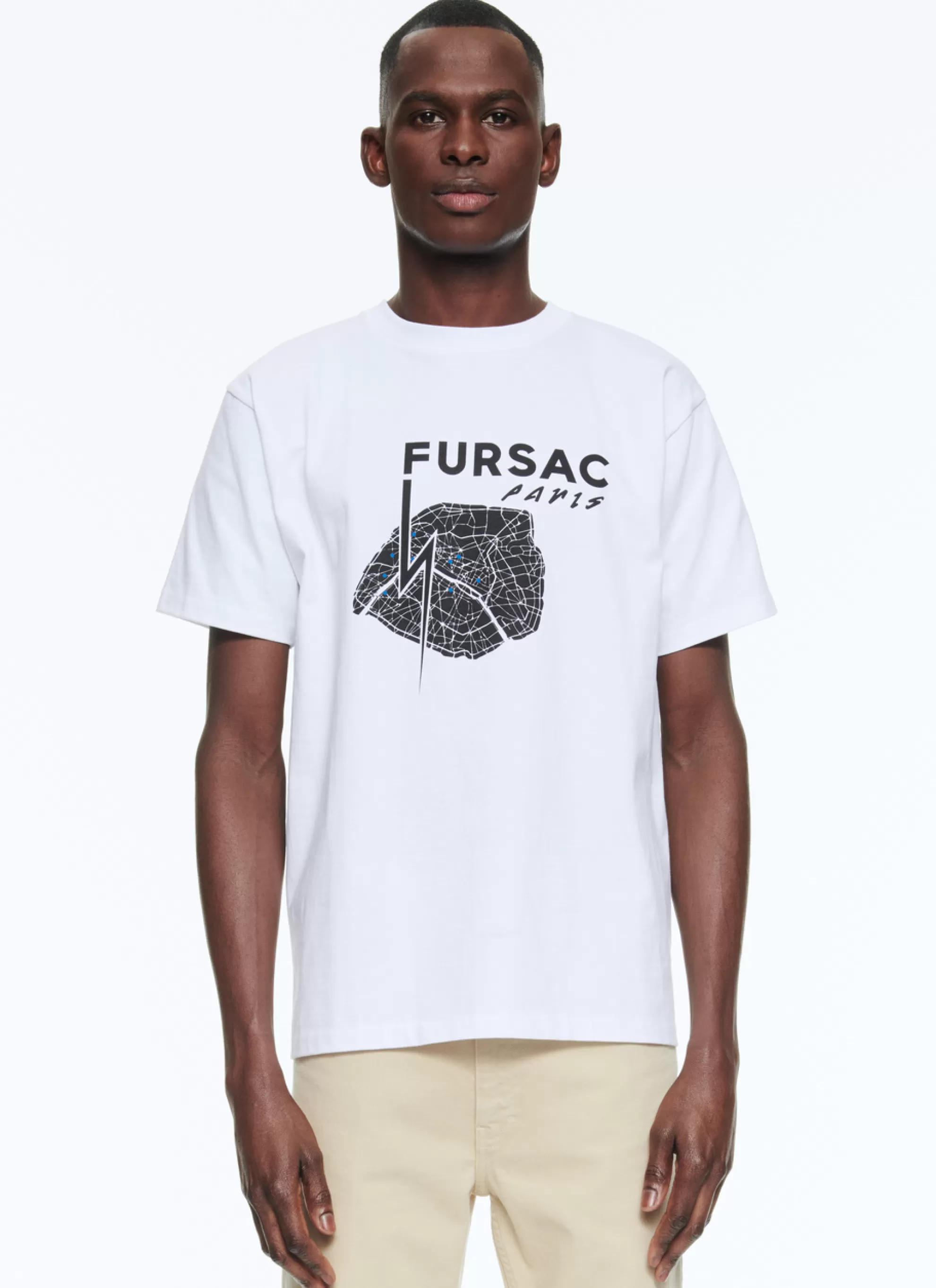 Clearance T-Shirt Paris En Jersey De Coton Biologique Homme Polos & T-Shirts
