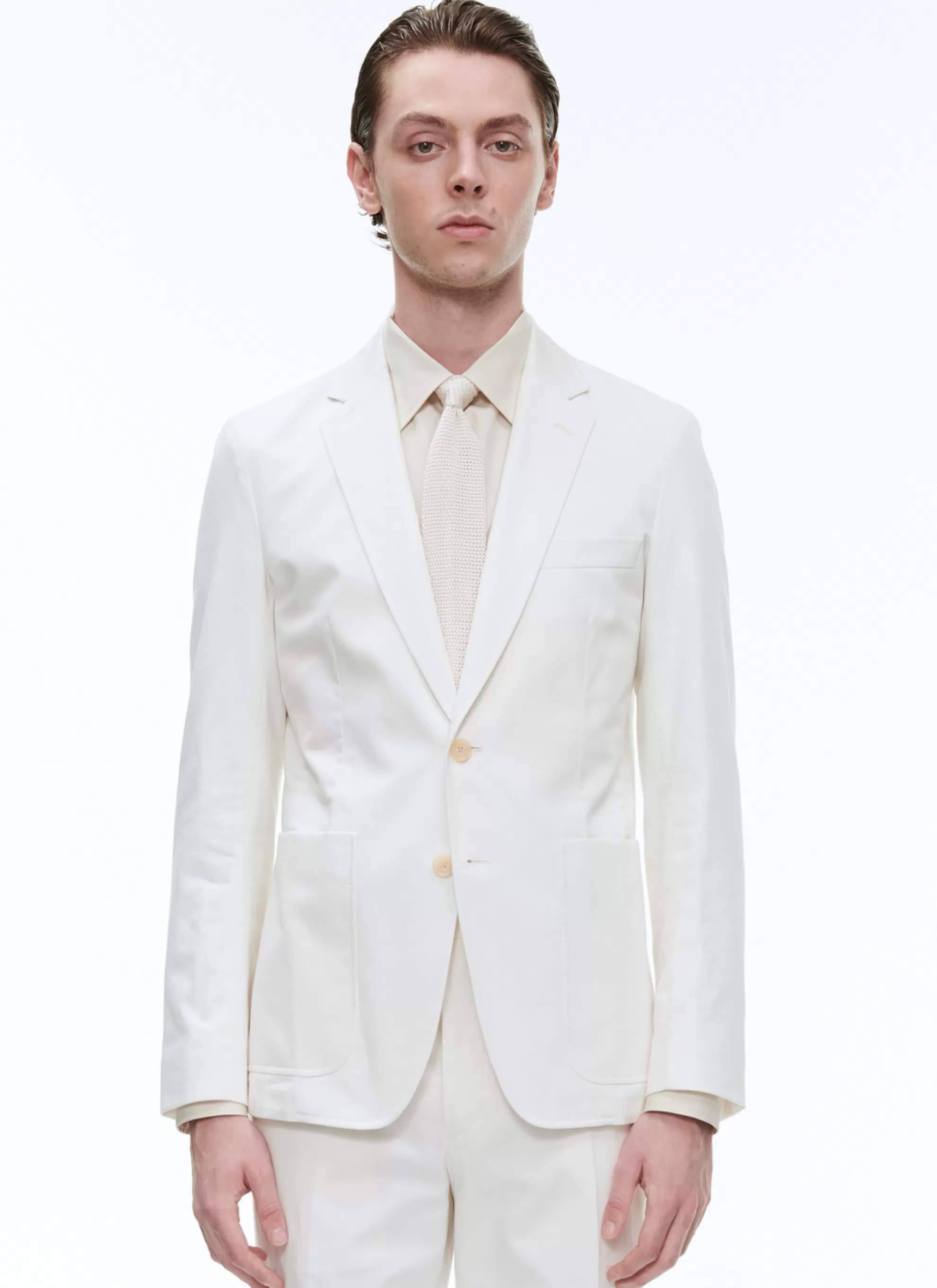 Fashion Veste En Gabardine De Coton Homme Vestes