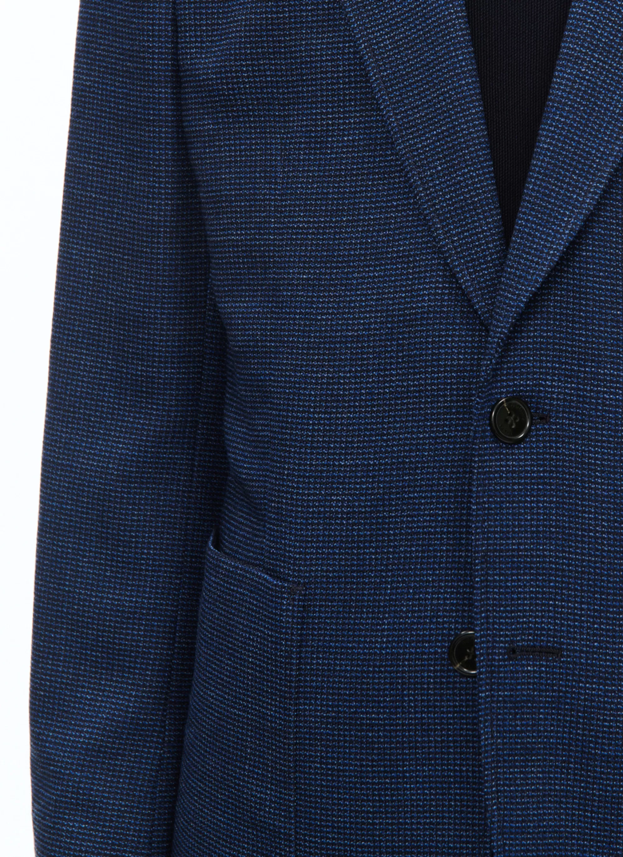 New Veste En Natte De Laine A Carreaux Homme Vestes