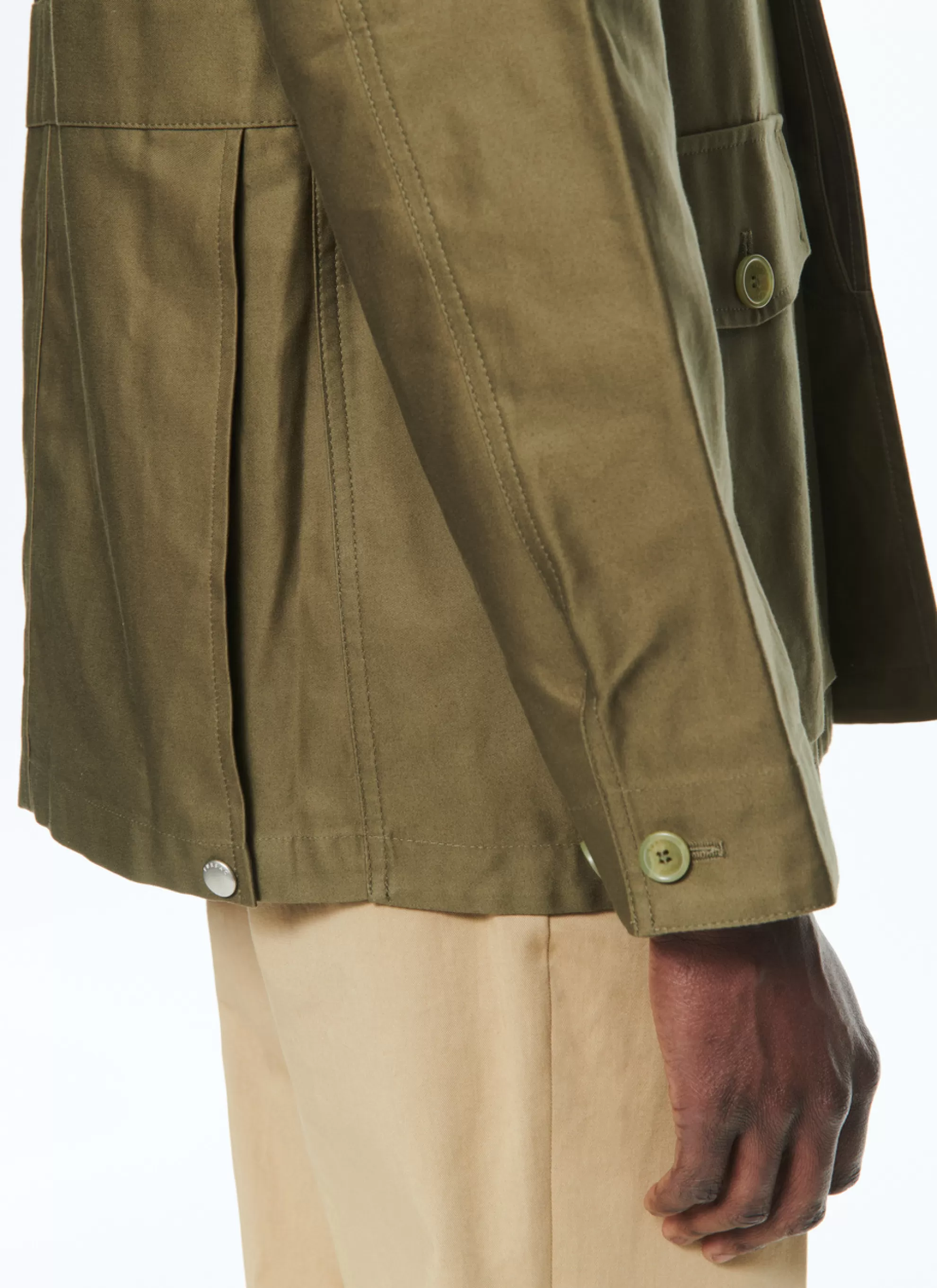 Best Sale Veste En Satin De Coton Homme Blousons